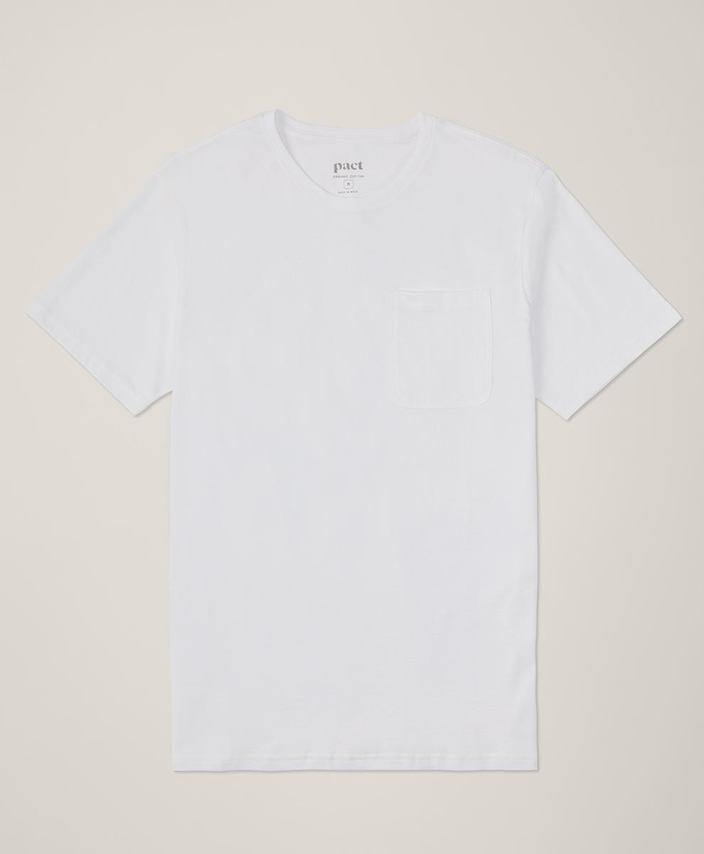 Mens Softspun Pocket Crew Tee XL Product Image