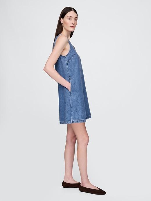 UltraSoft Denim Mini Dress Product Image