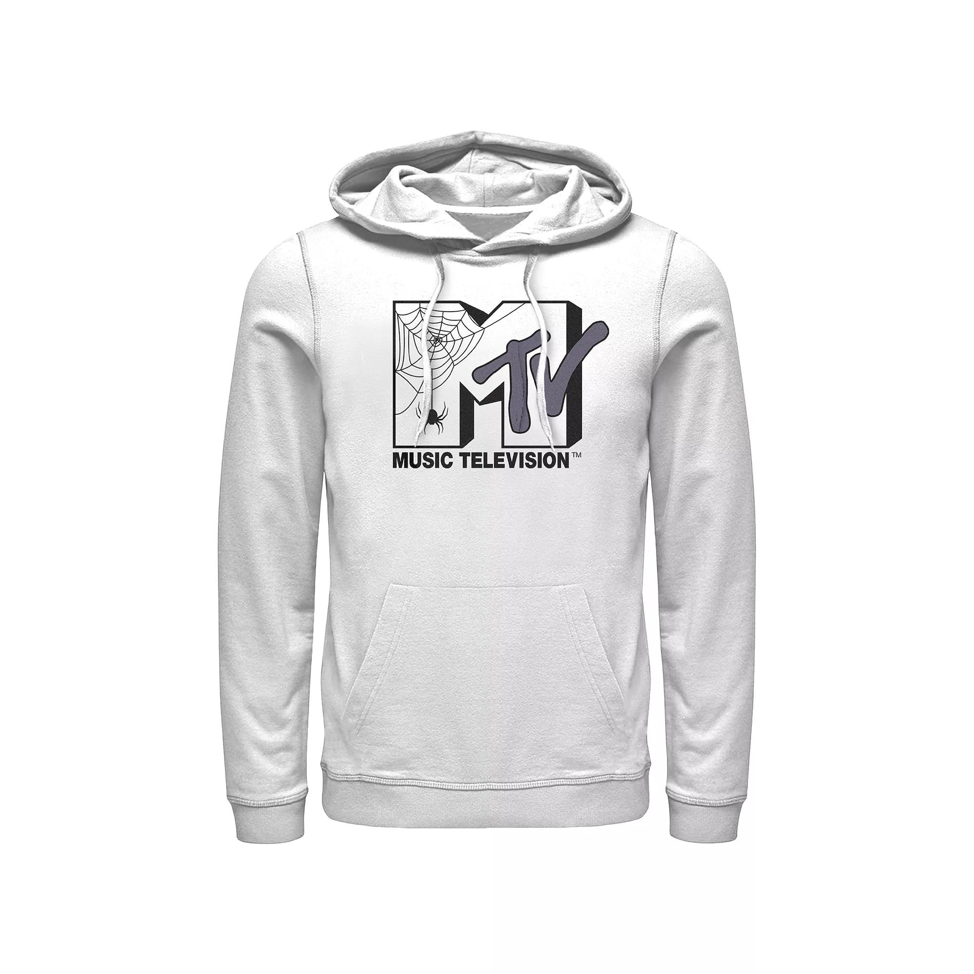 Men's MTV Spider Halloween Logo Hoodie,  Product Image
