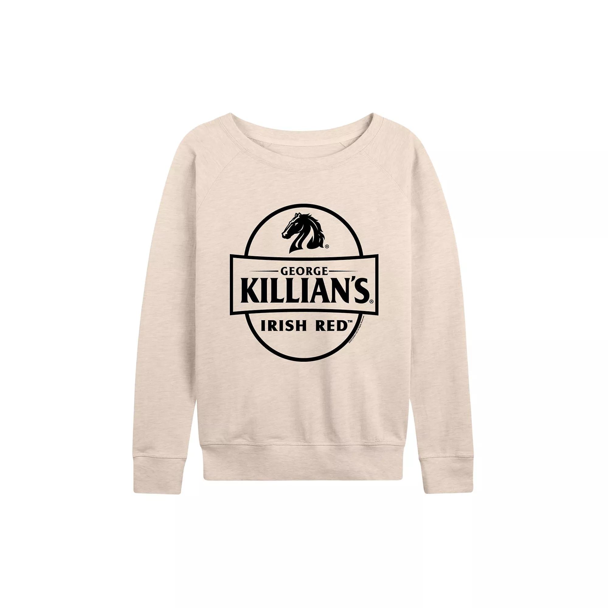 Women's Killian's Logo Stamp French Terry Long Sleeve Tee,  Product Image