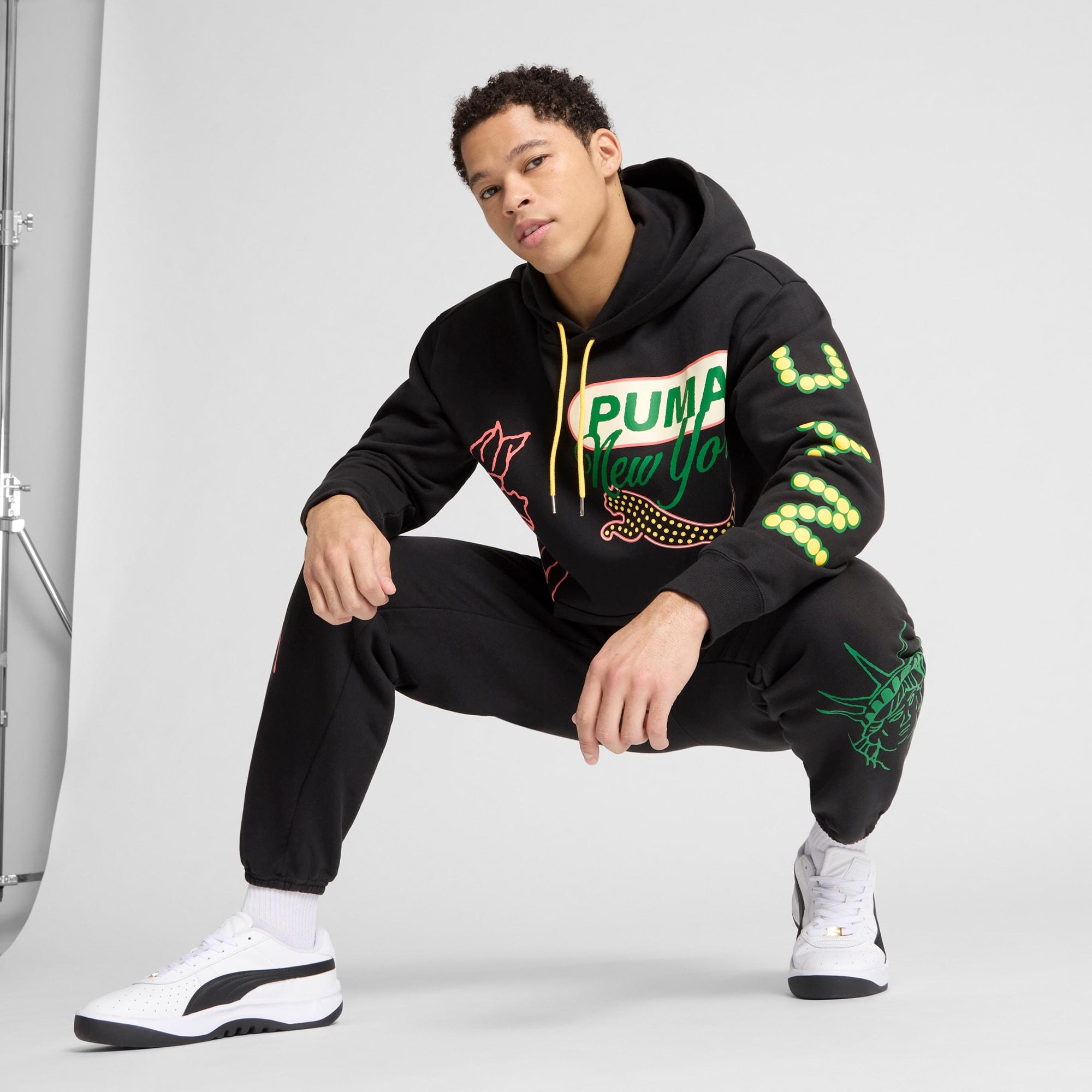 Wardrobe Essentials Bright Lights NYC Flagship Men's Hoodie Product Image