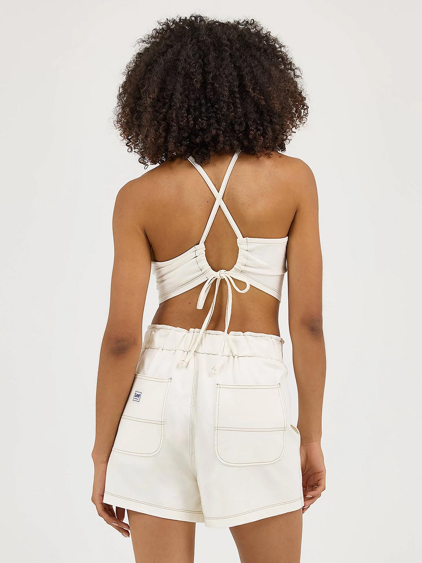 Women's Backless Tie Halter Tank | Women's Tops & Tees | Lee® Product Image