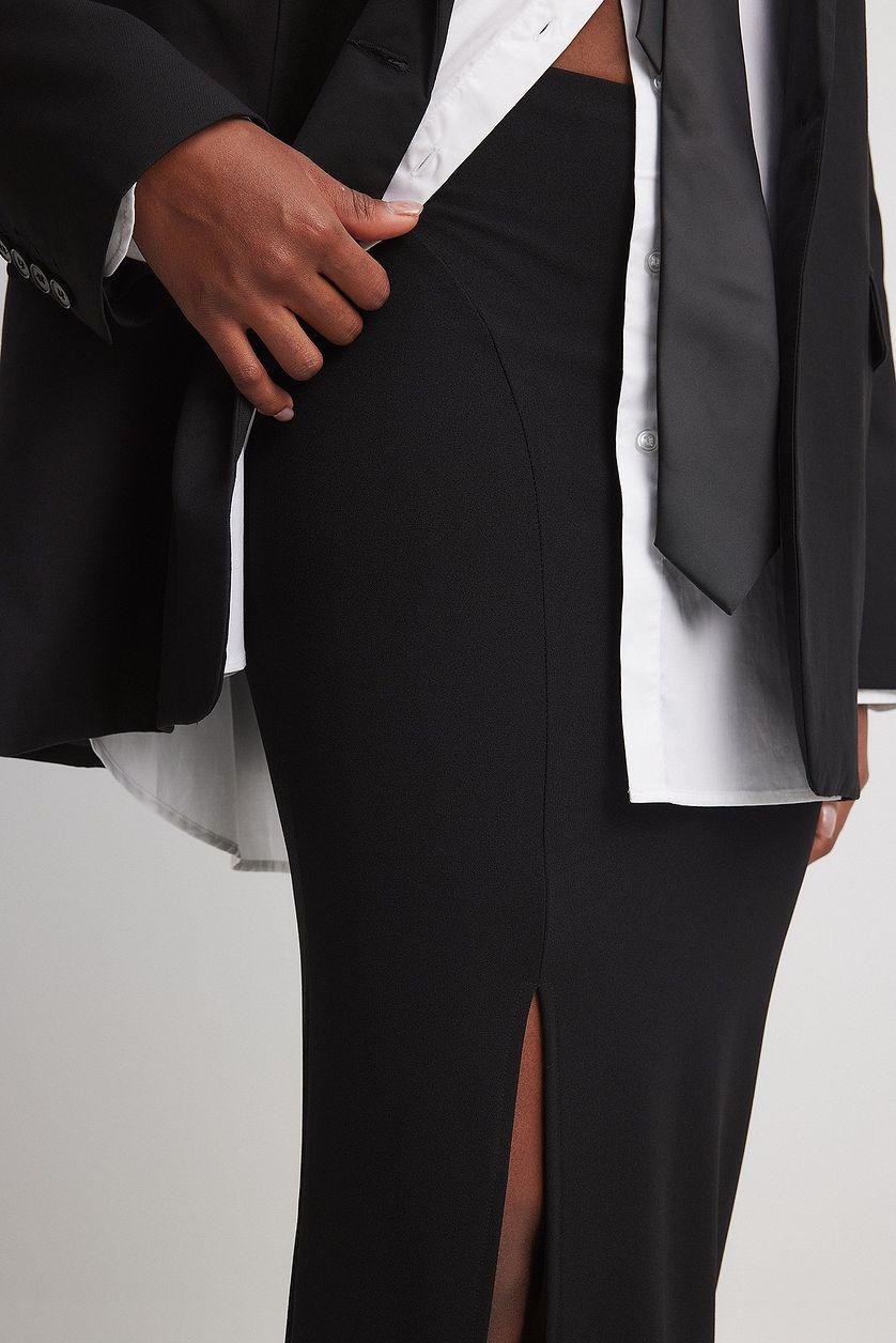 Slit Jersey Skirt Product Image