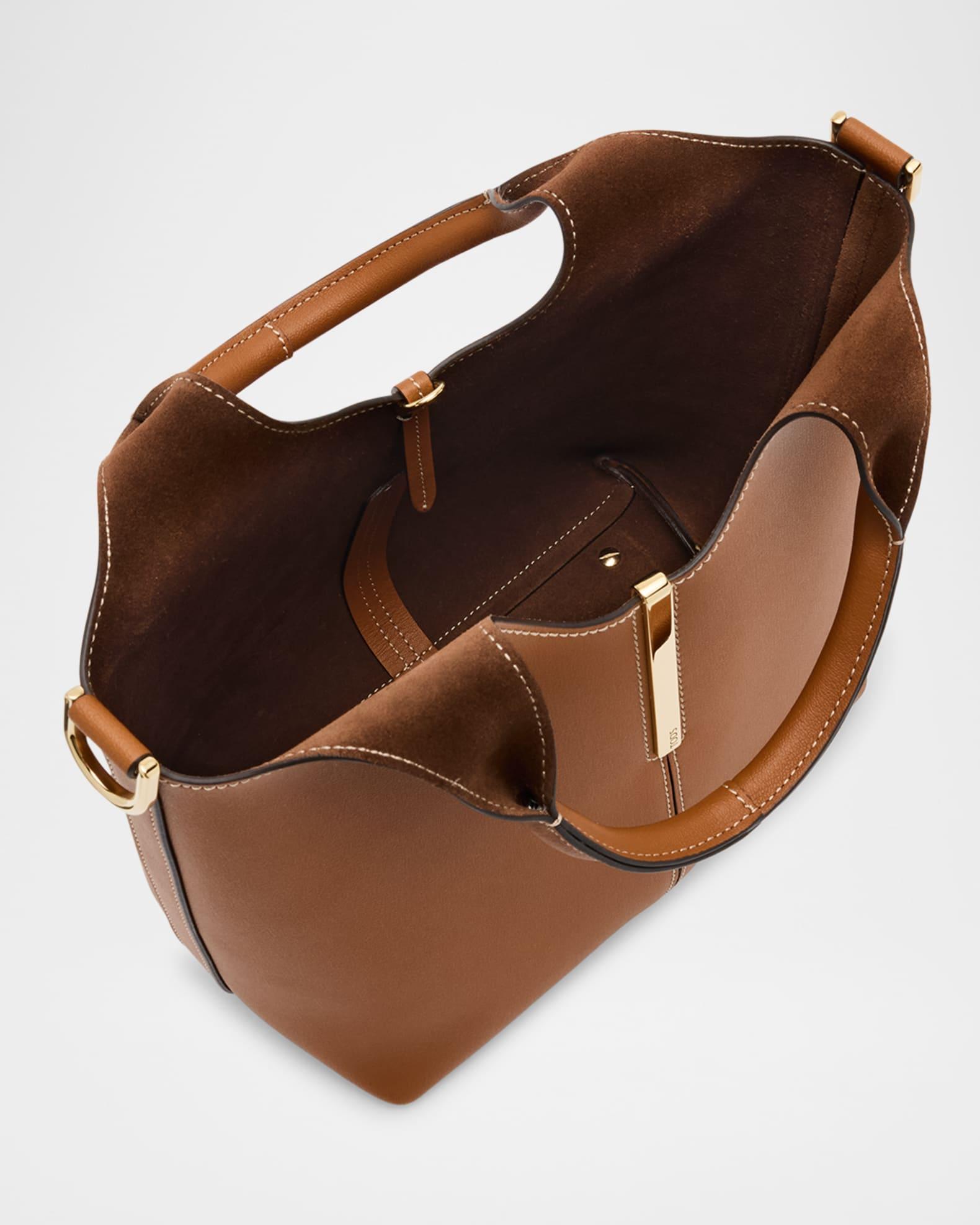 Mini Leather Tote Shopping Bag Product Image