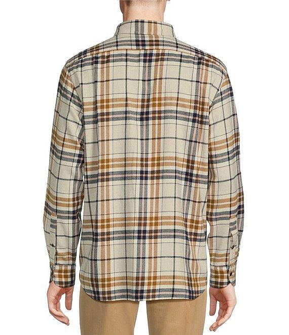 Cremieux Blue Label Multi Wide Plaid Washed Flannel Long Sleeve Woven Shirt Product Image