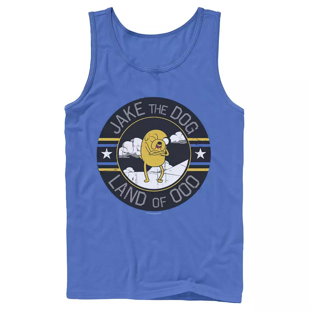 Men's Cartoon Network Adventure Time Jake The Dog Land Of Ooo Tank Top,  Product Image
