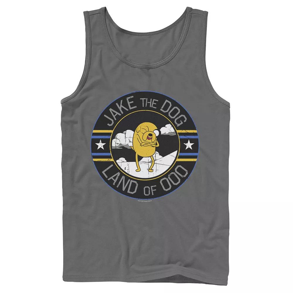 Men's Cartoon Network Adventure Time Jake The Dog Land Of Ooo Tank Top,  Product Image