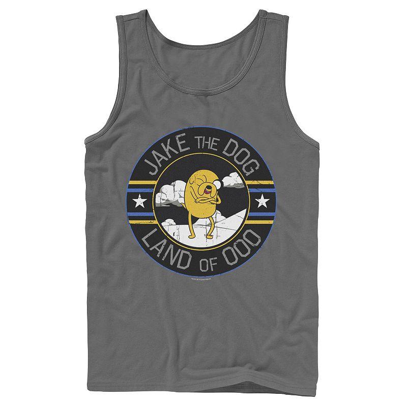 Men's Cartoon Network Adventure Time Jake The Dog Land Of Ooo Tank Top,  Product Image