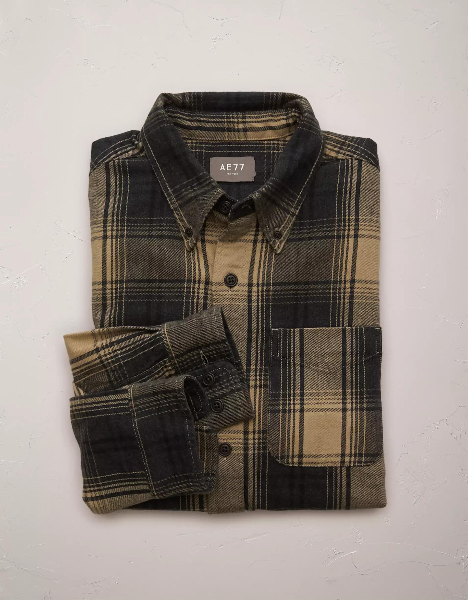 AE77 Premium Flannel Shirt Product Image