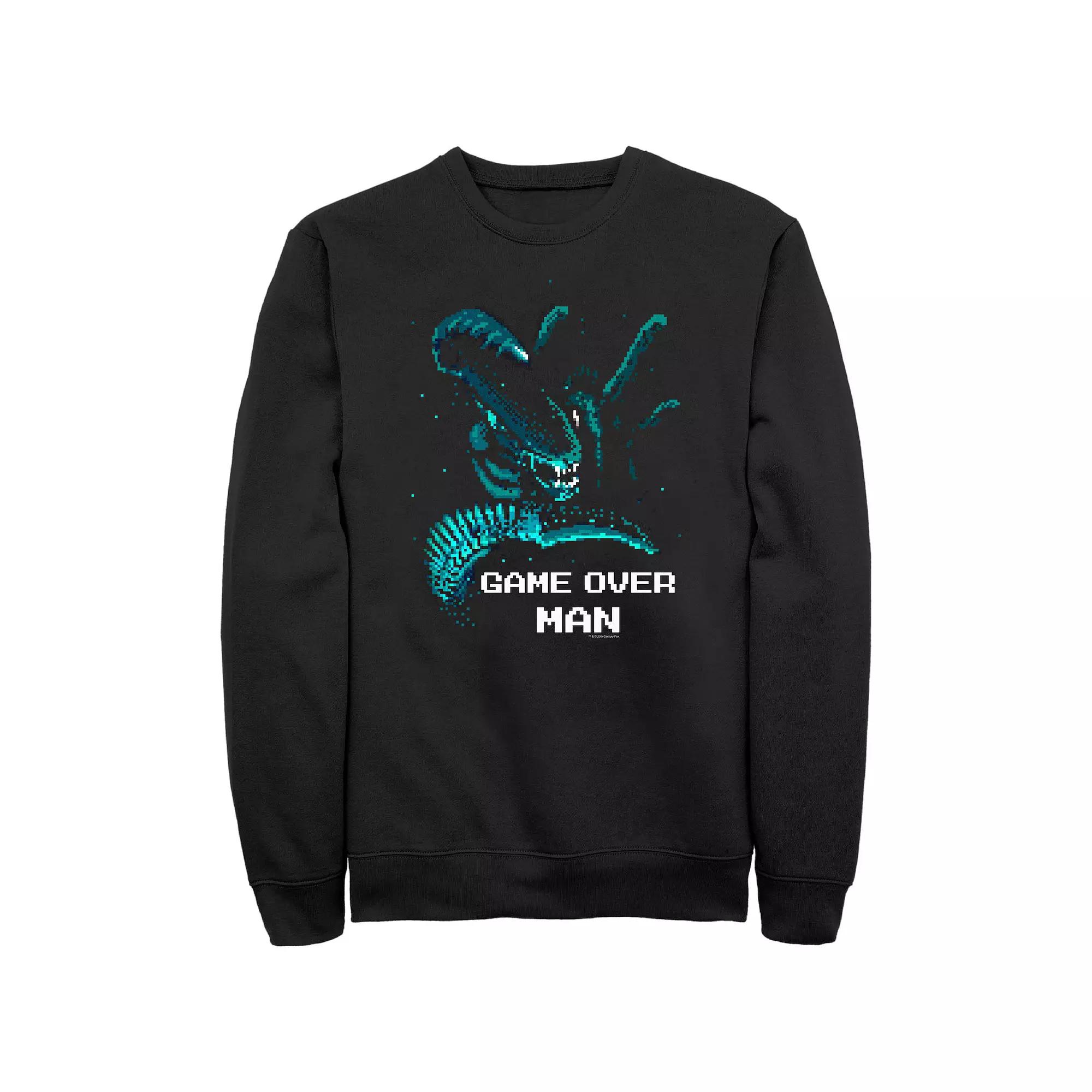 Men's Aliens Game Over Man Graphic Fleece,  Product Image