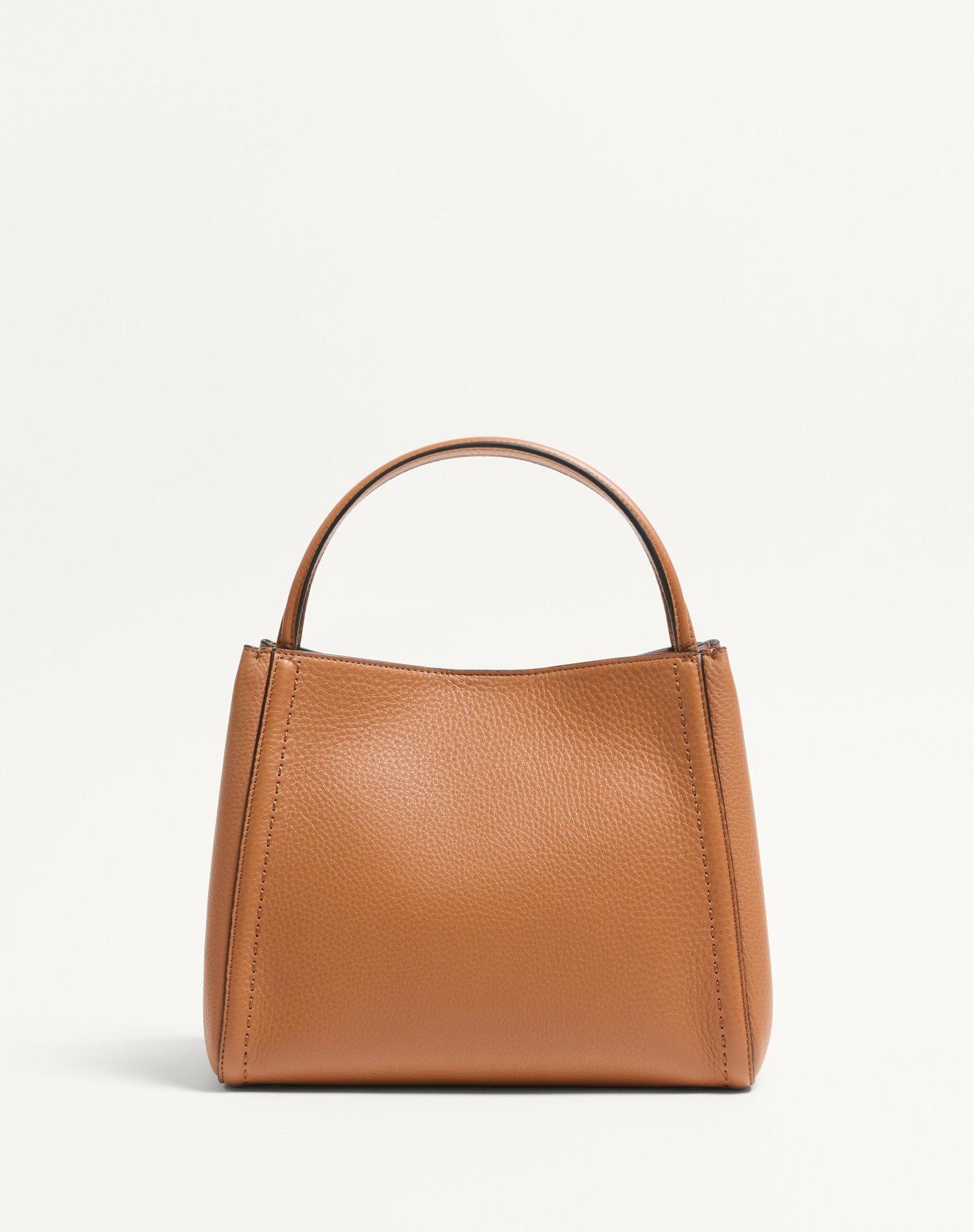 Valentino Garavani Alltime Medium Handbag In Grainy Calfskin Product Image