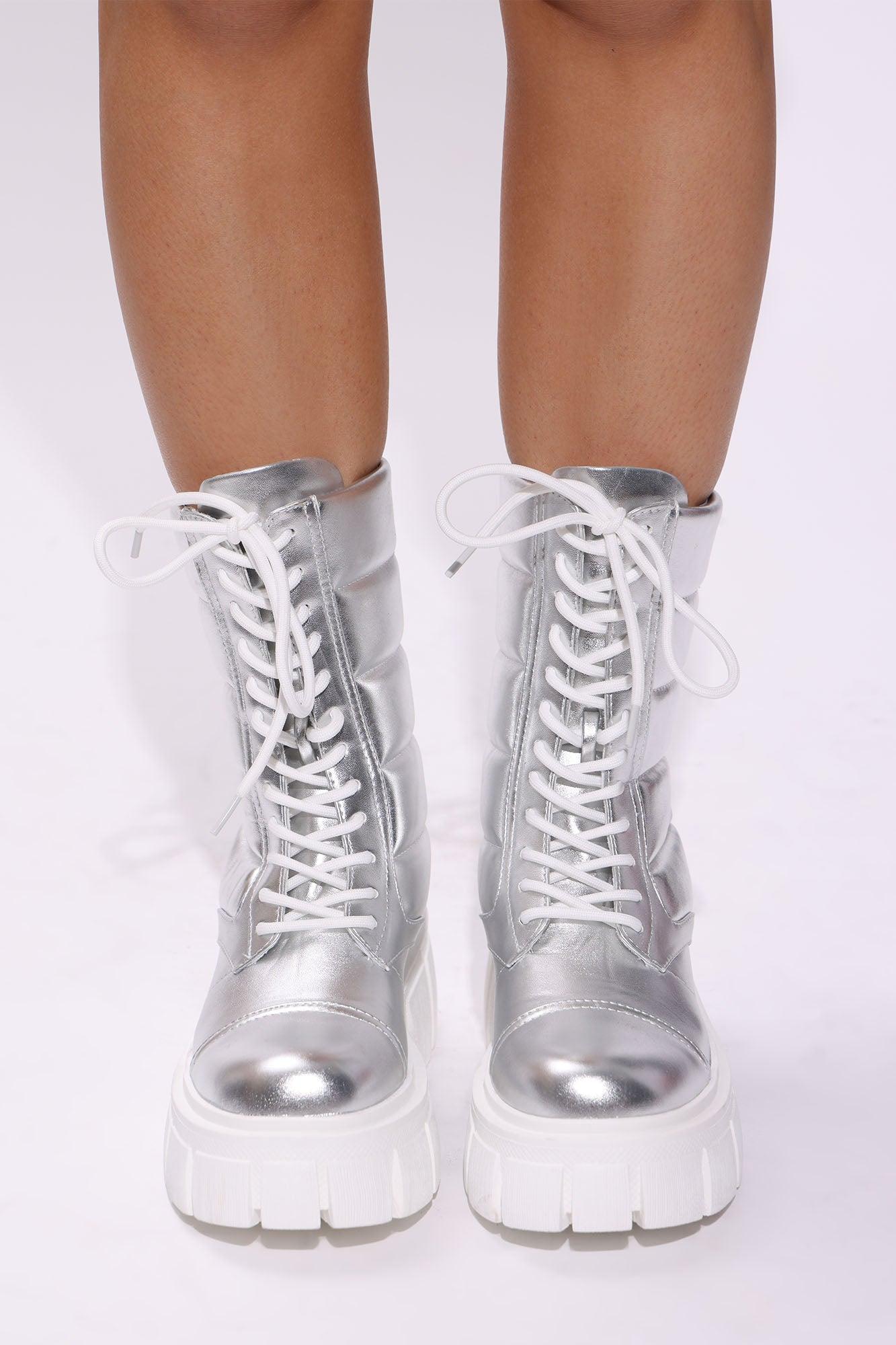 Go Time Booties - Silver Product Image