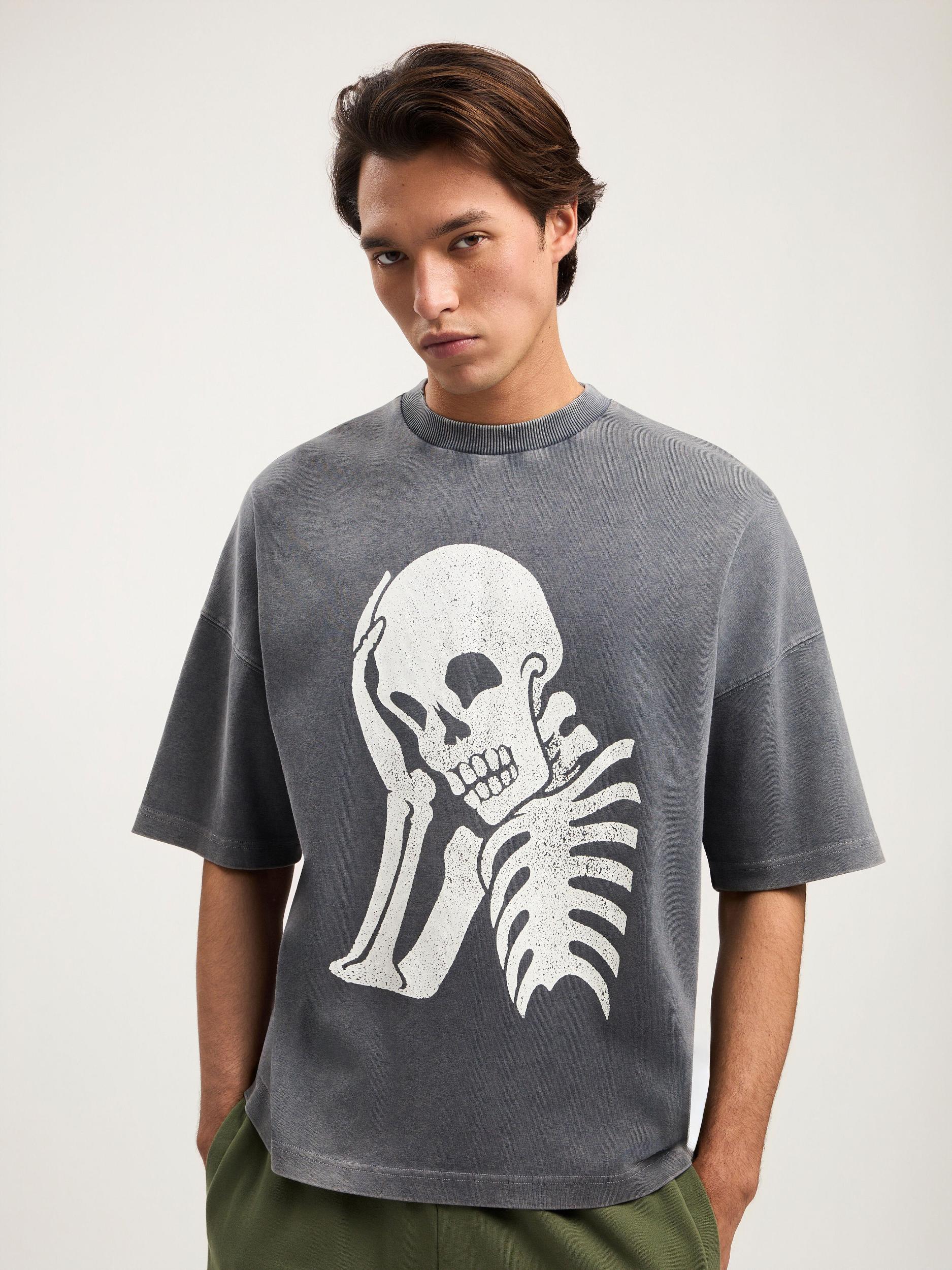 Skull Loose T-Shirt Product Image