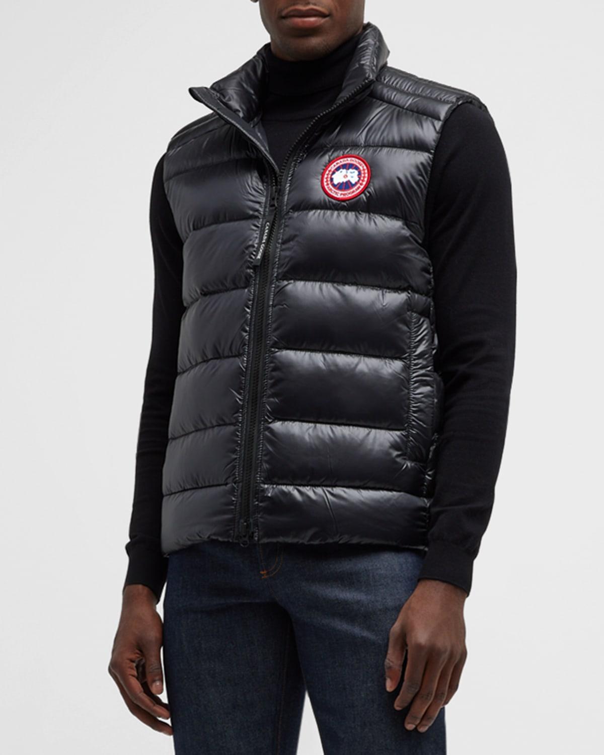 Mens Crofton Quilted Down Vest Product Image