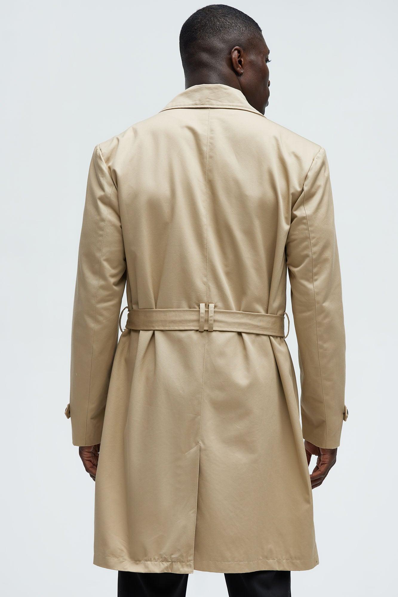 Things Have Changed Trench Coat - Khaki Product Image
