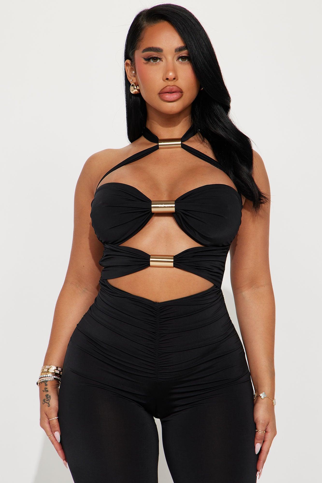 Think It Over Jumpsuit - Black Product Image