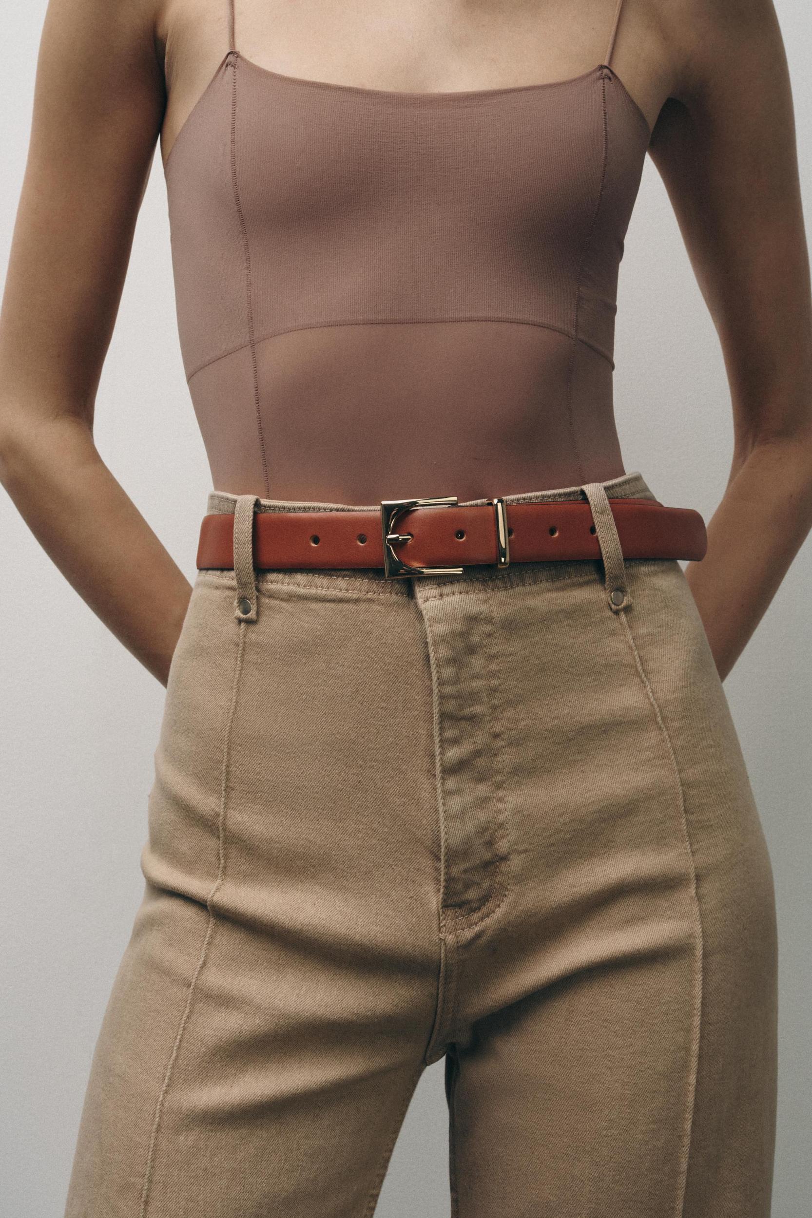 ZW COLLECTION HIGH WAIST WIDE LEG JEANS Product Image