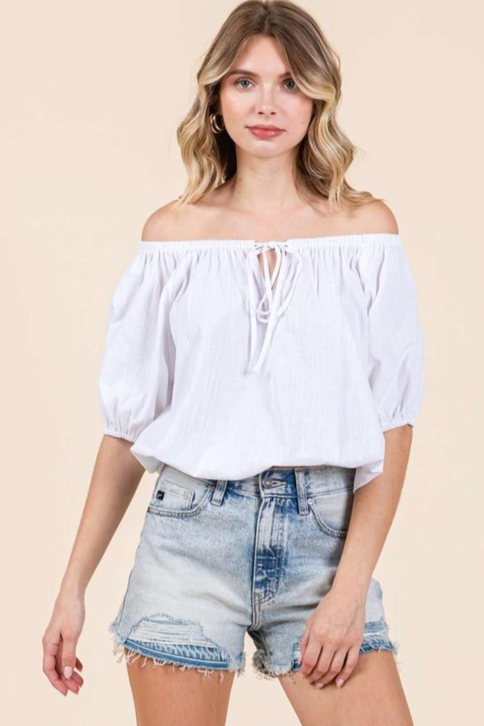 Short Sleeve Crop Top Product Image
