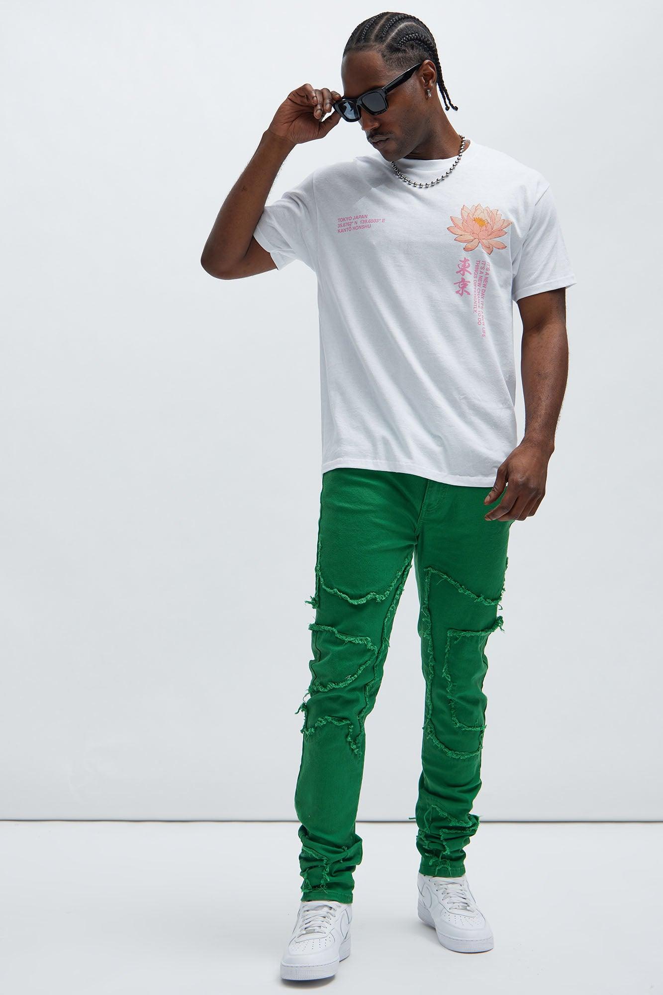 New Beginnings Lotus Short Sleeve Tee - White Product Image