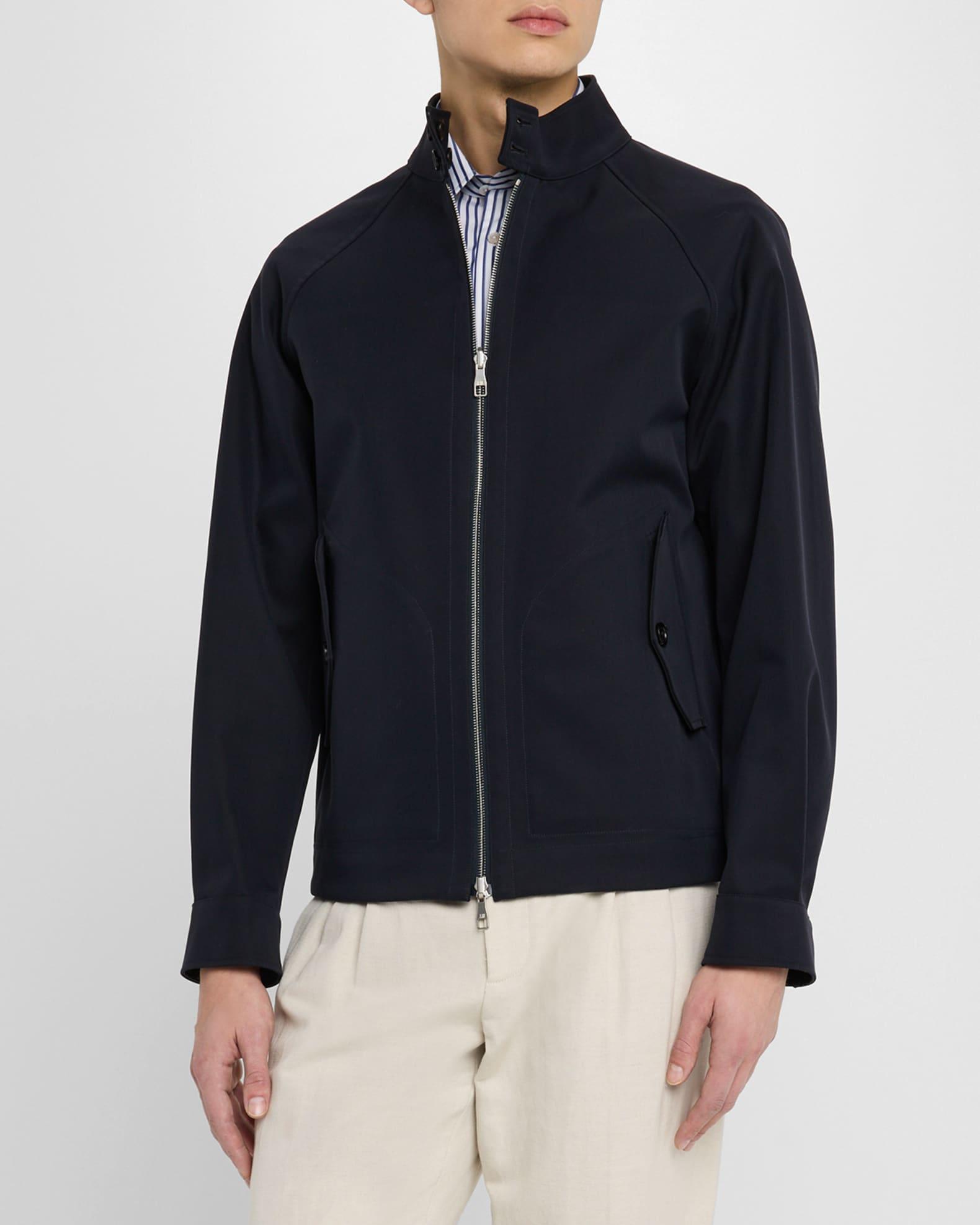 Men's Harrington Reversible Cotton Full-Zip Jacket Product Image