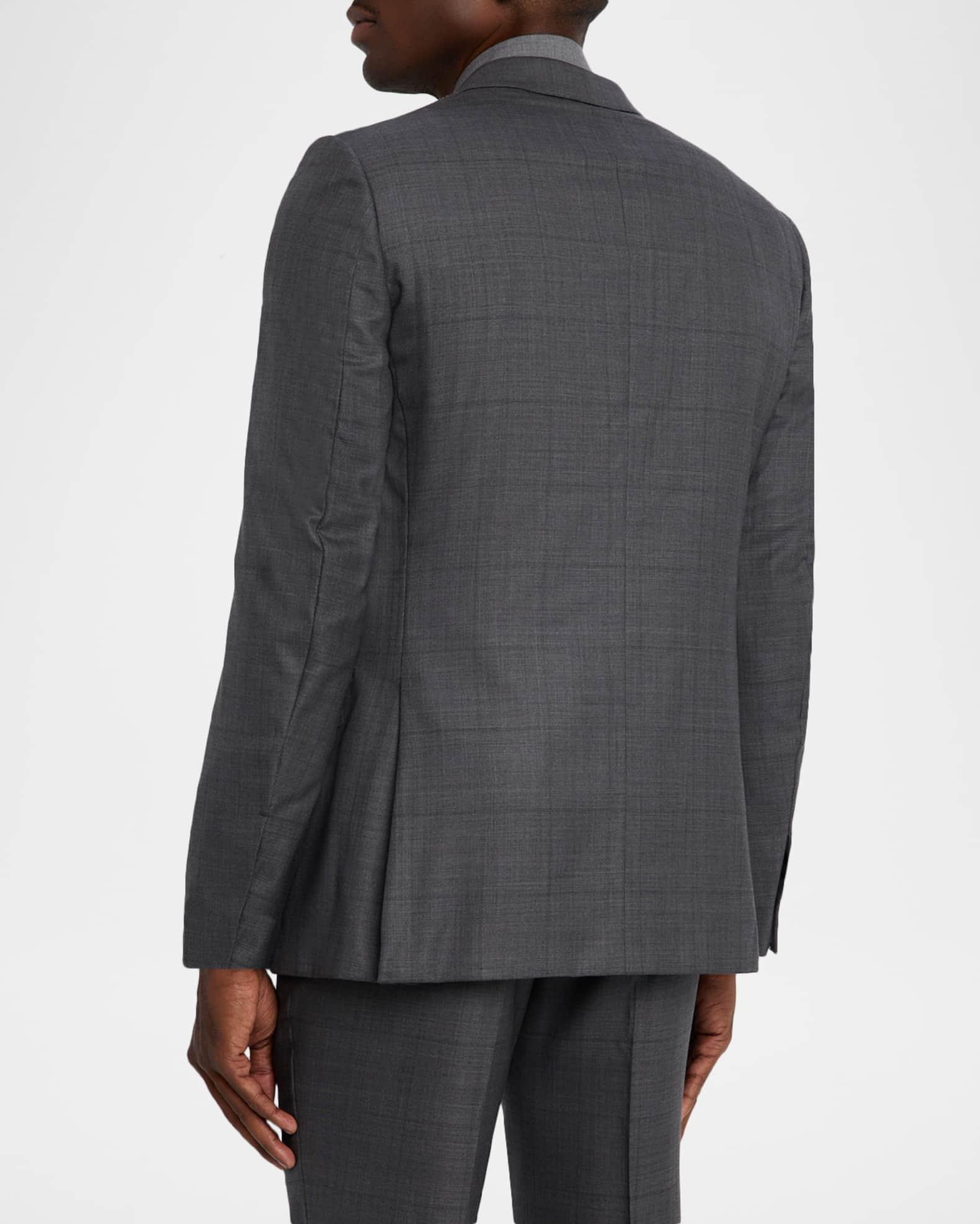 Men's Tonal Plaid 15milmil15 Wool Suit Product Image