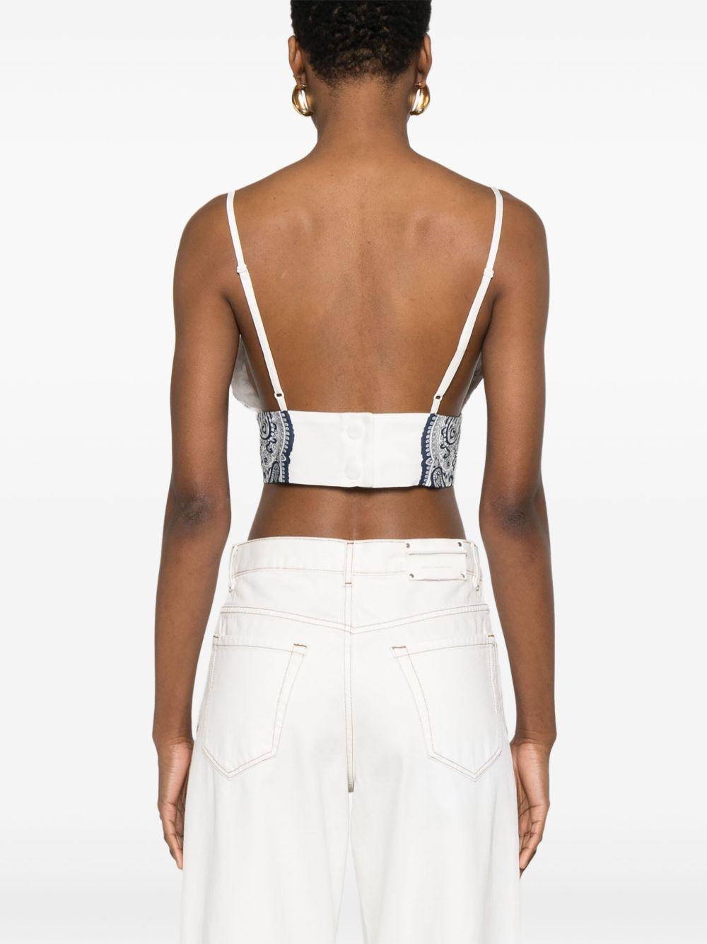 paisley-print top Product Image