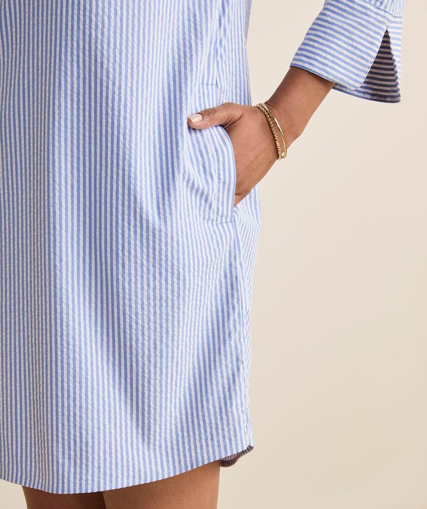 Harbor Lace-Up Dress Product Image