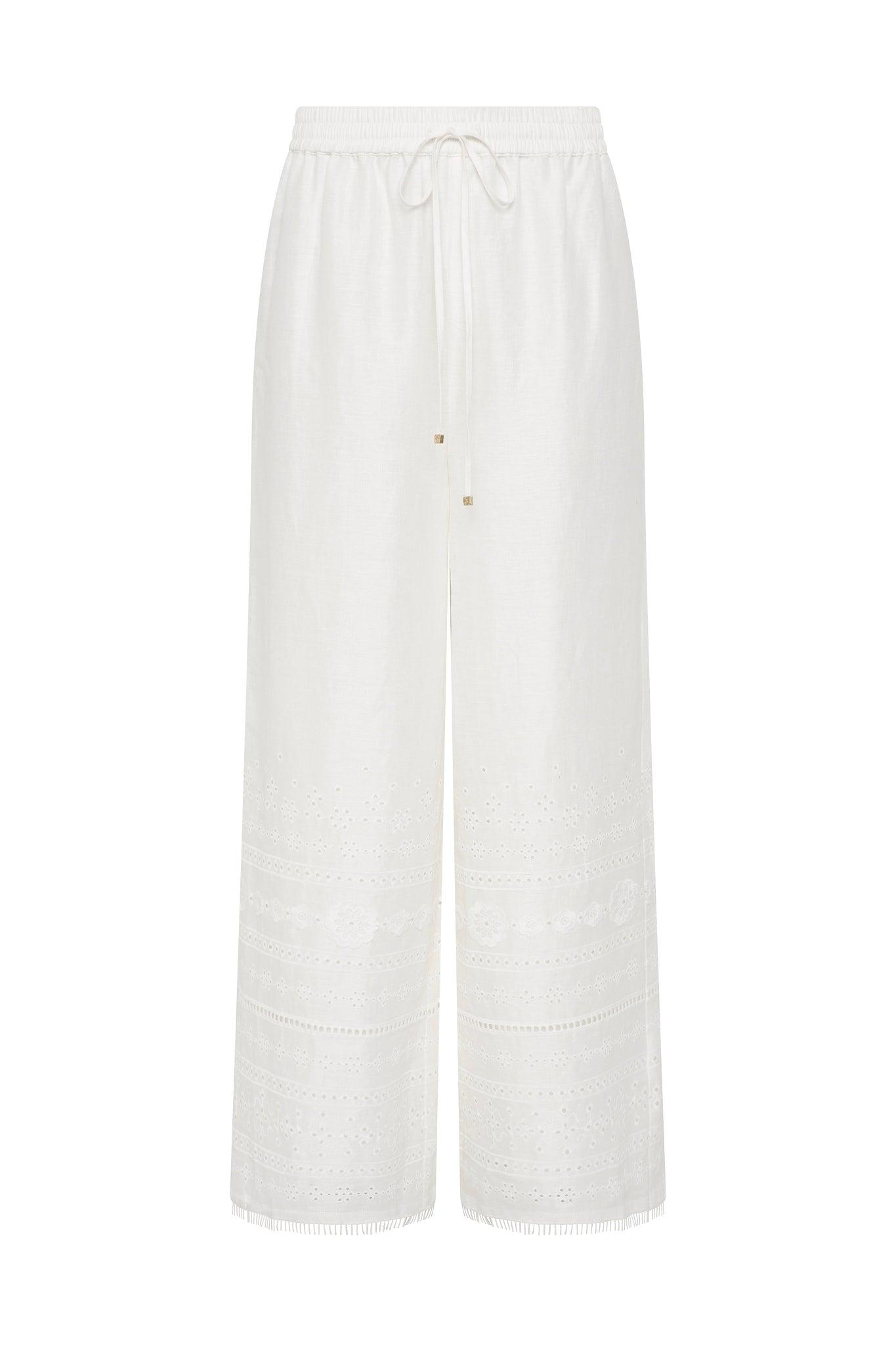 Cloud Embroidered Pant Product Image