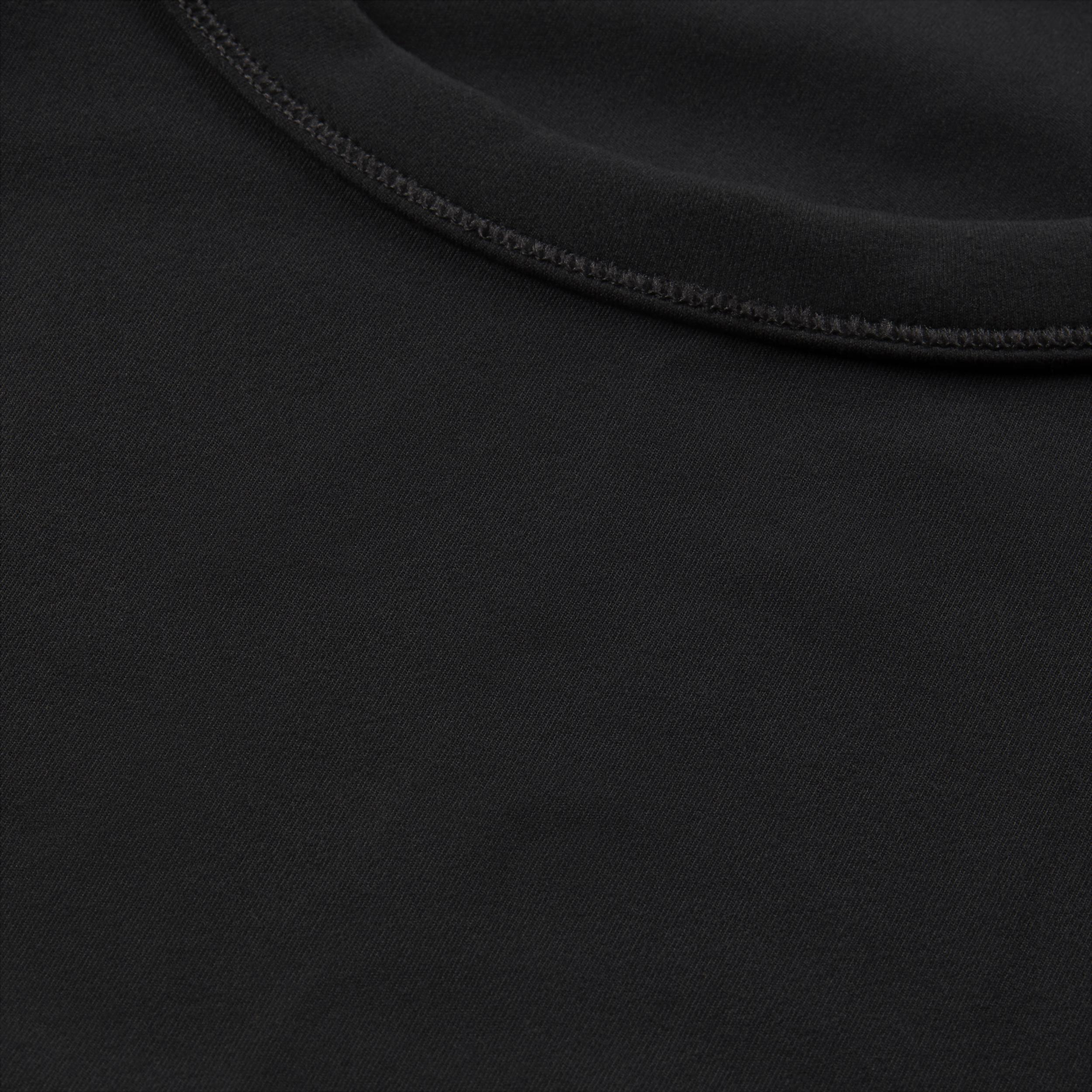 Nike Womens One Fitted Dri-FIT Short-Sleeve Cropped Top | FN2804-010 Product Image