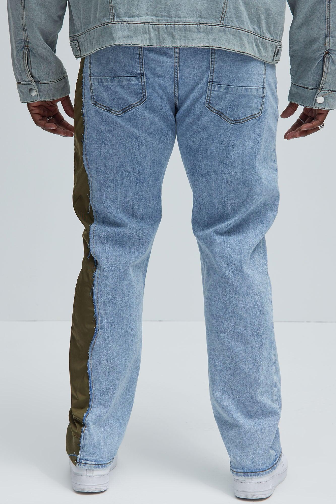Look At It Two Ways Slim Jeans - Medium Blue Wash Product Image