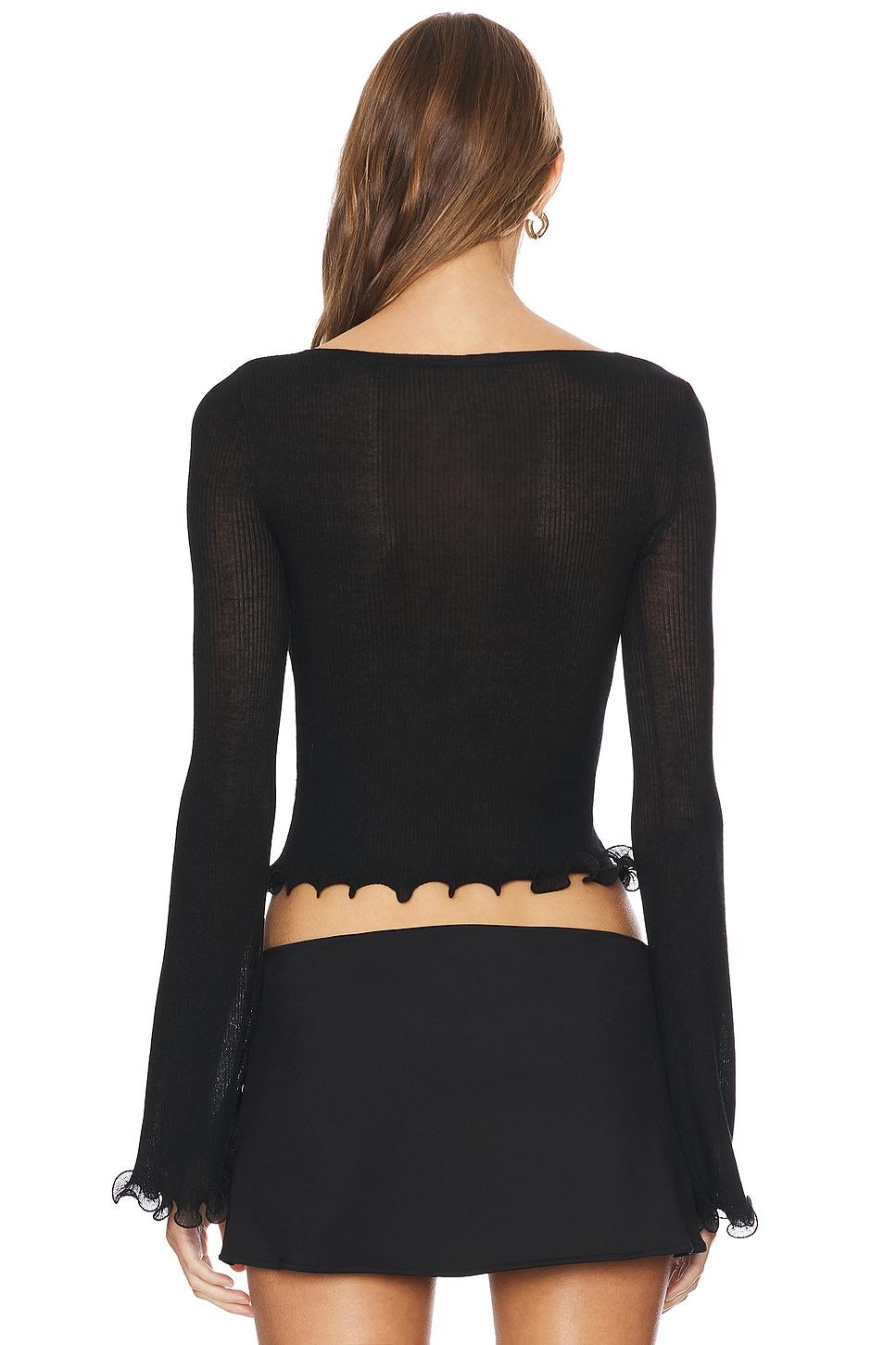 Lovers and Friends Clea Top in Black Product Image