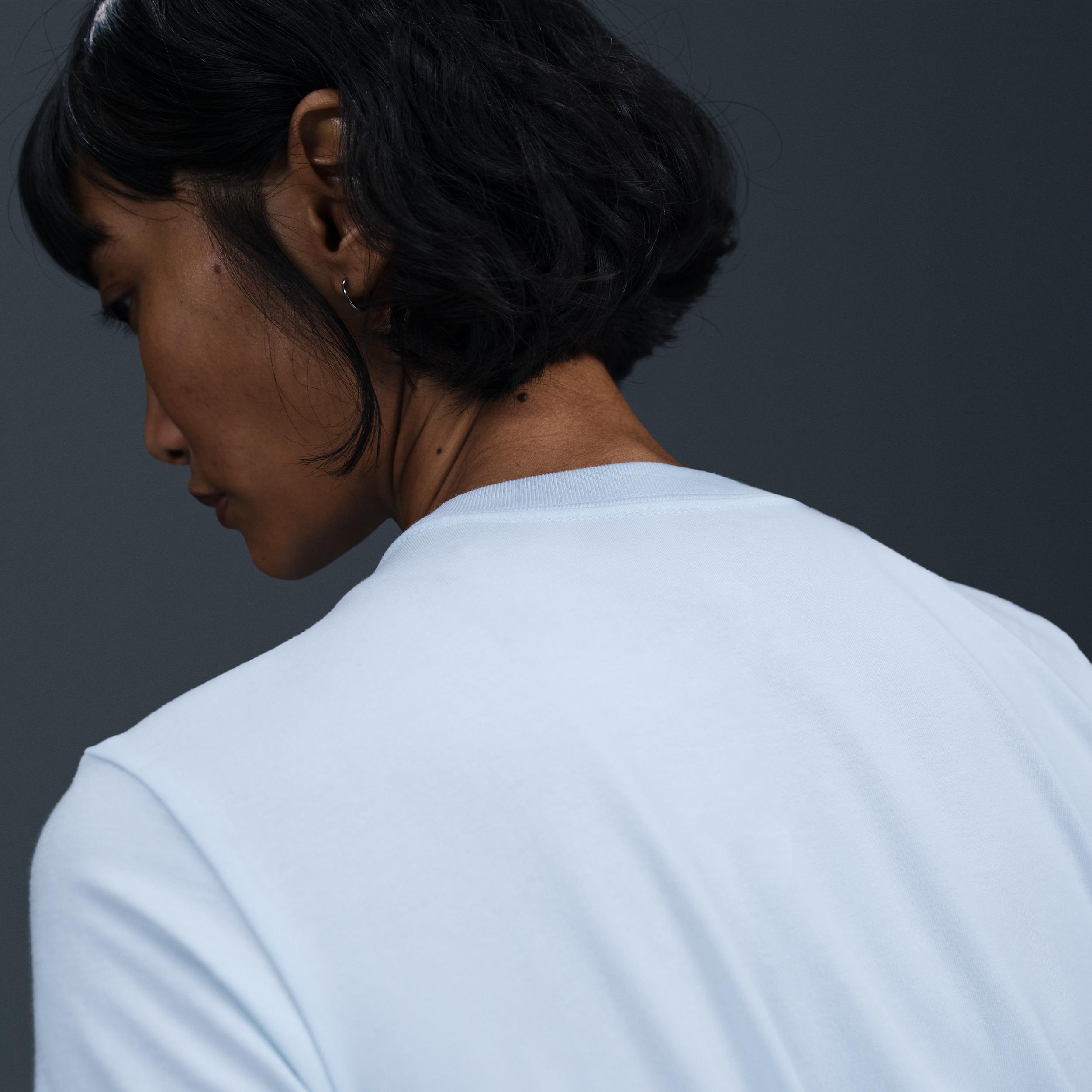 Womens Nike Sportswear Chill Knit Slim Cropped T-Shirt | IB8932-423 Product Image