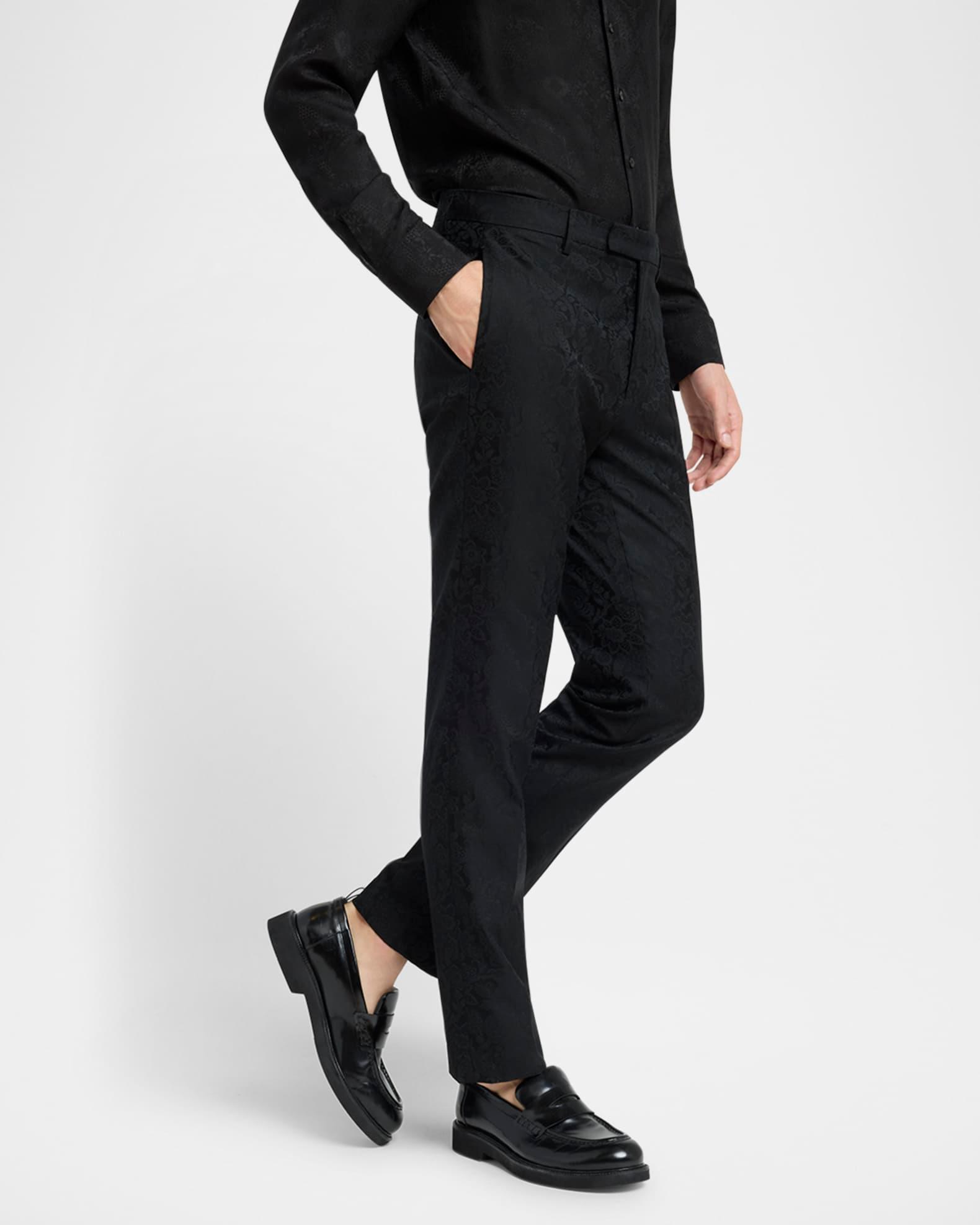 Men's Jacquard Evening Trousers Product Image
