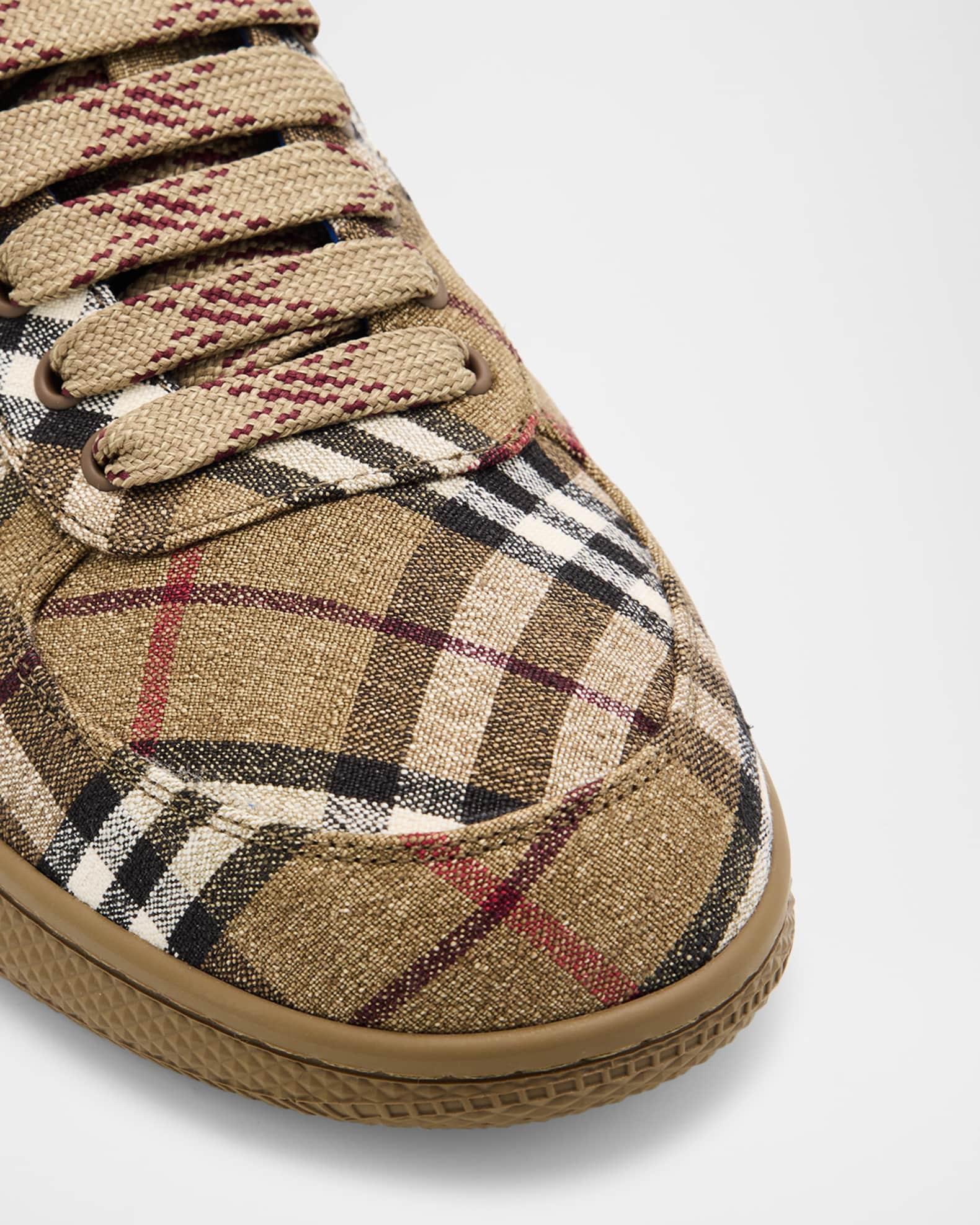 Men's Check Terrace Low-Top Sneakers Product Image
