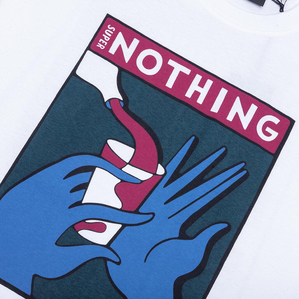 Super Nothing T-Shirt - White Male Product Image