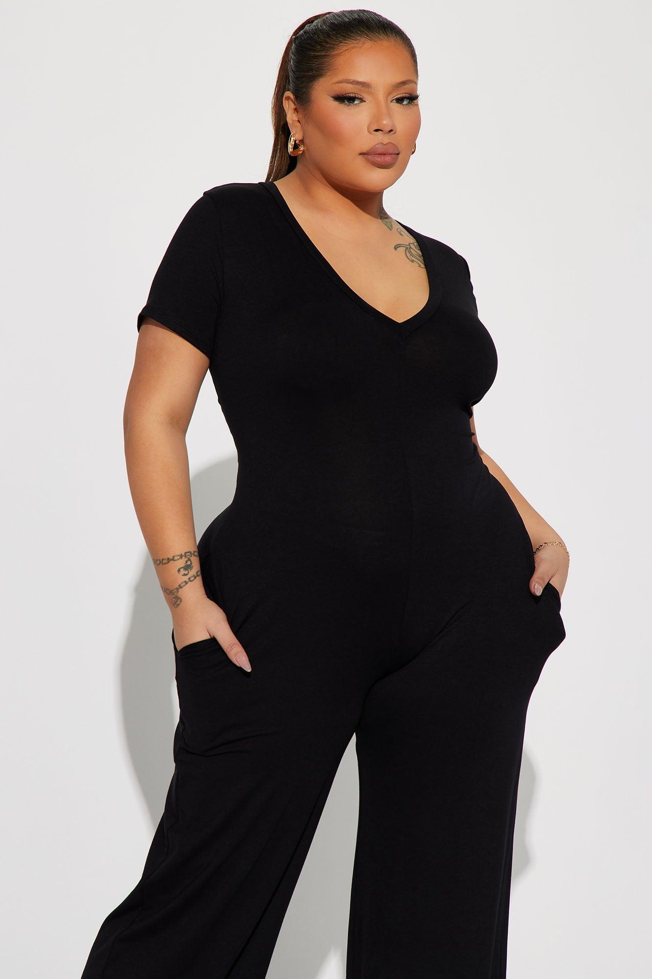 Perfect Weekend Jumpsuit - Black Product Image