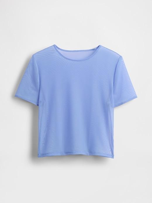 Mesh Crop T-Shirt Product Image