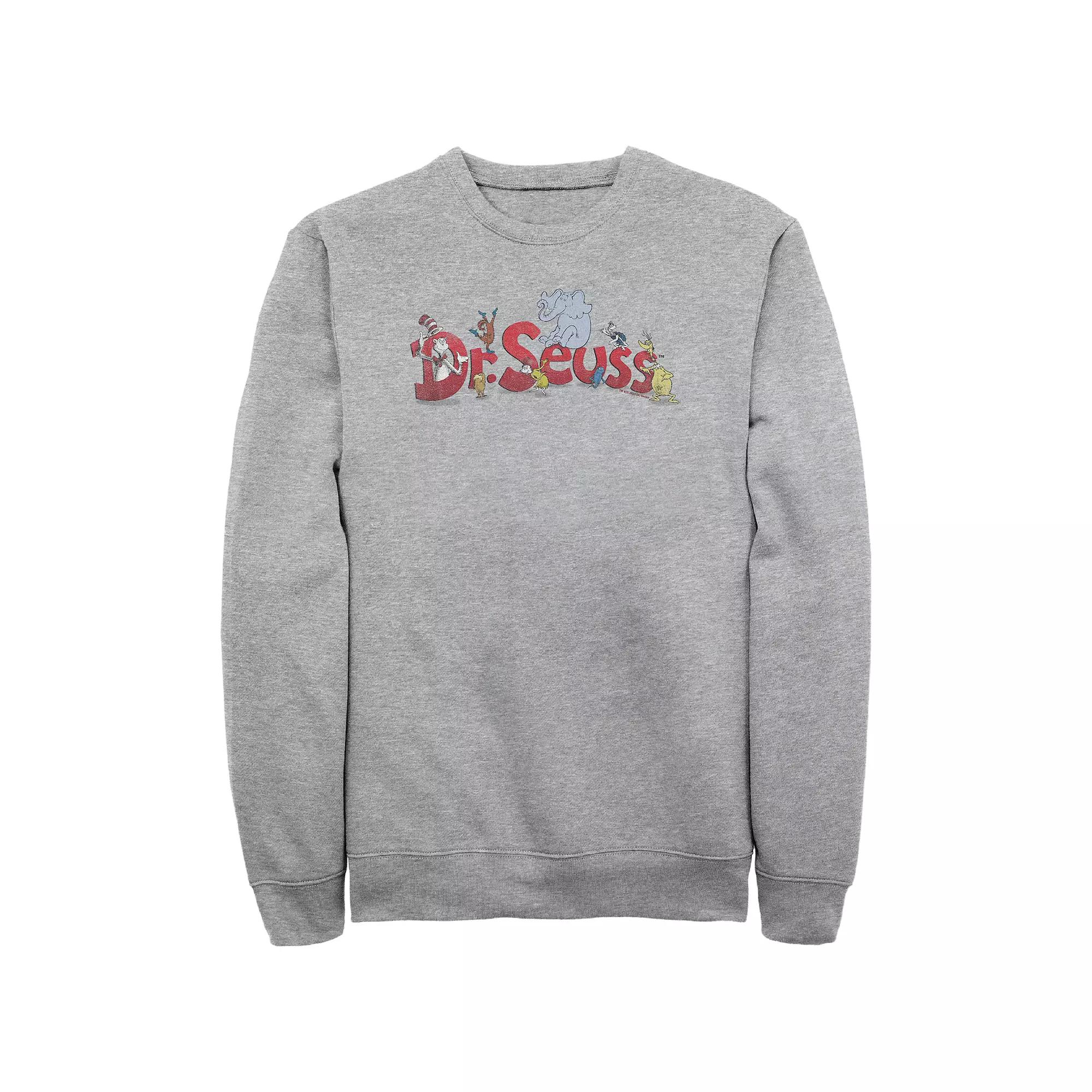Men's Dr. Seuss Characters Graphic Fleece,  Product Image