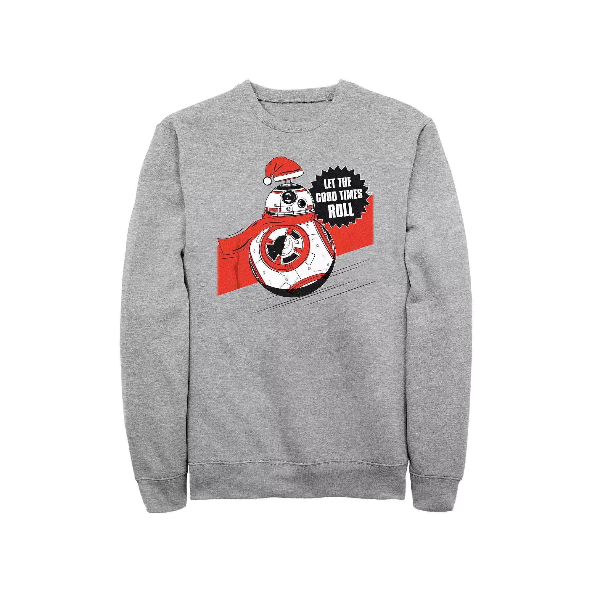 Men's Star Wars BB-8 Let The Good Times Roll Graphic Fleece,  Product Image