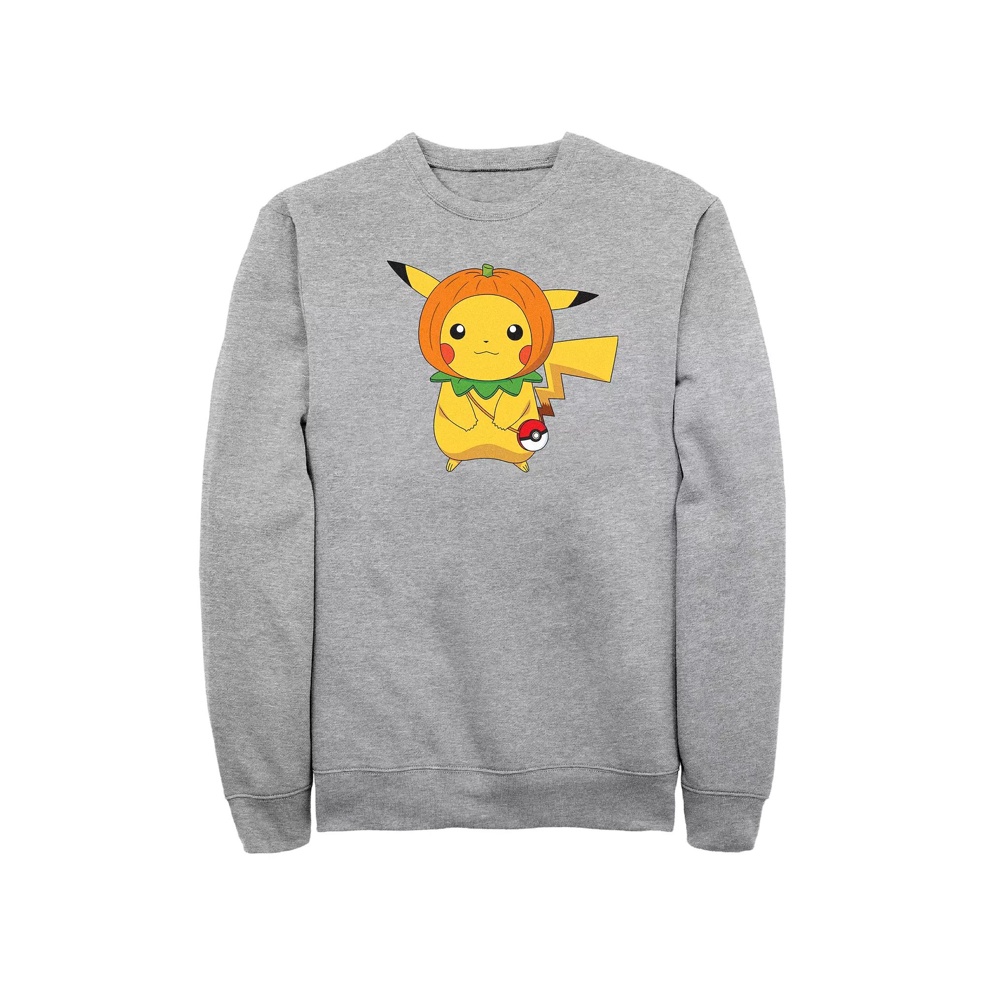 Men's Pikachu Pumpkin Hat Graphic Fleece,  Product Image