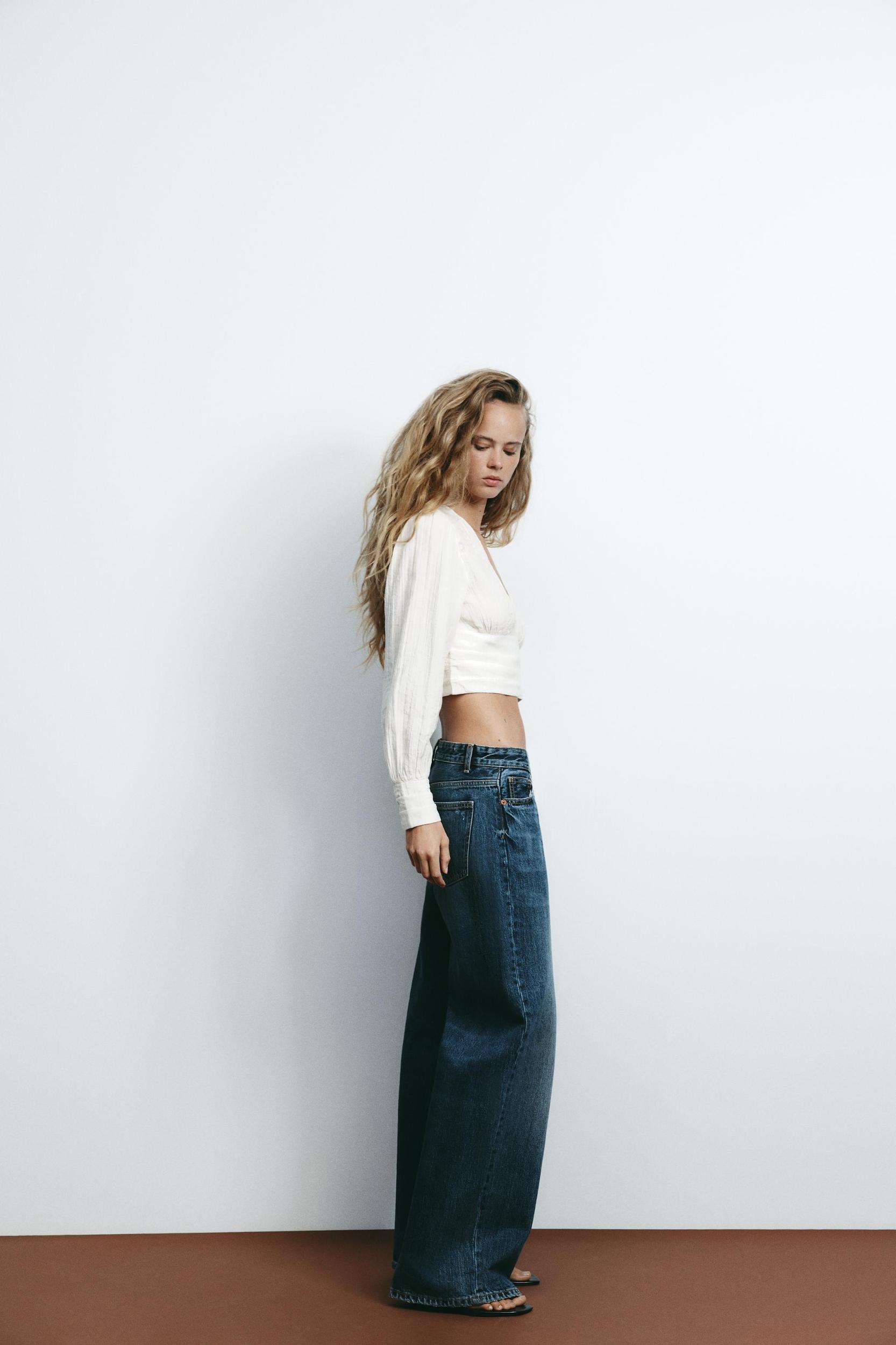 TEXTURED CROPPED SHIRT Product Image