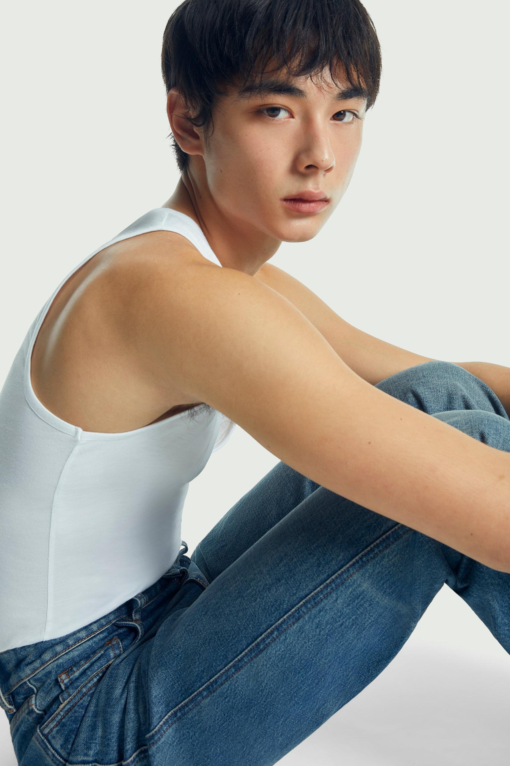 Deep Cut Lightweight Tank Top Product Image