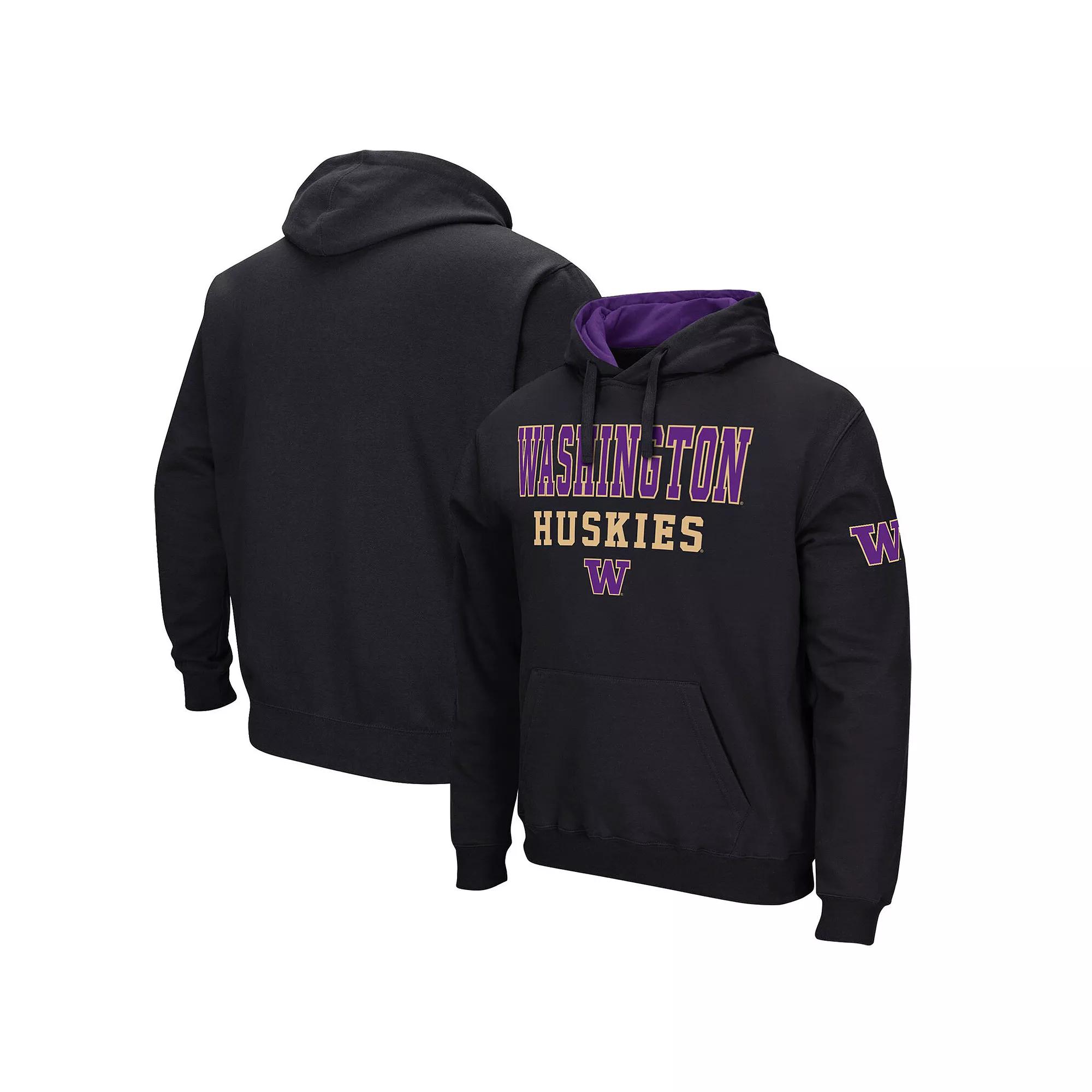Mens Colosseum Washington Huskies Sunrise Pullover Hoodie Product Image