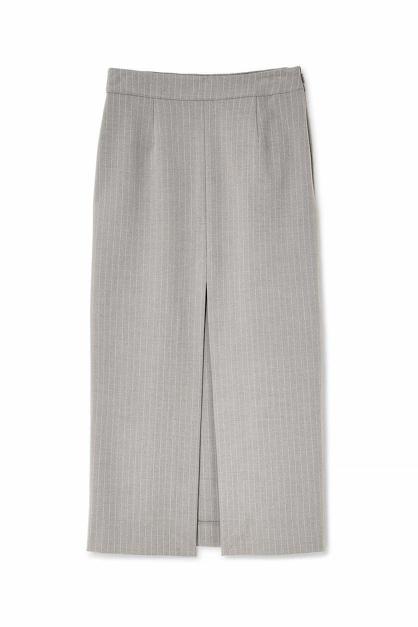 Front Slit Midi Skirt Product Image