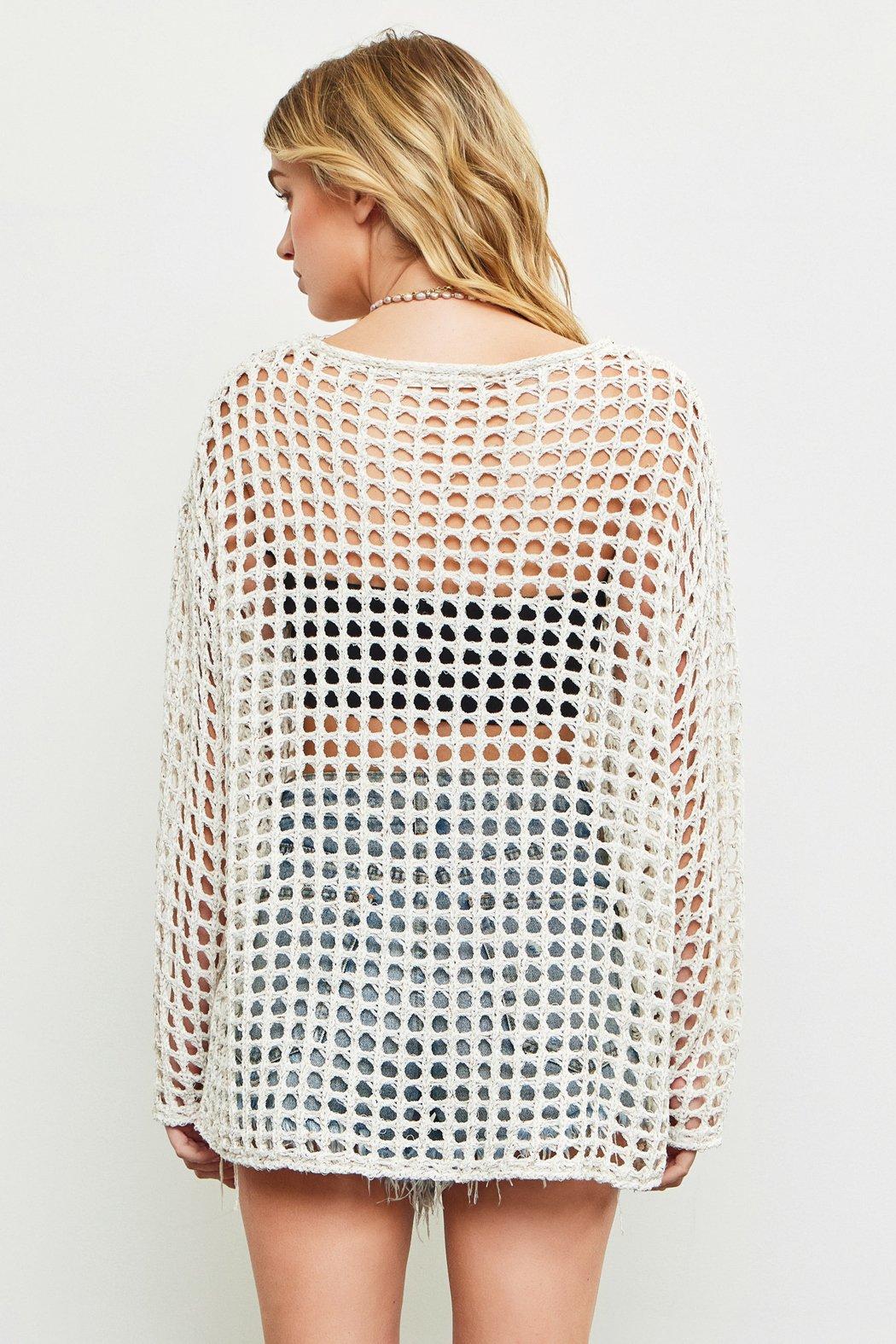 Net Knit Top Product Image