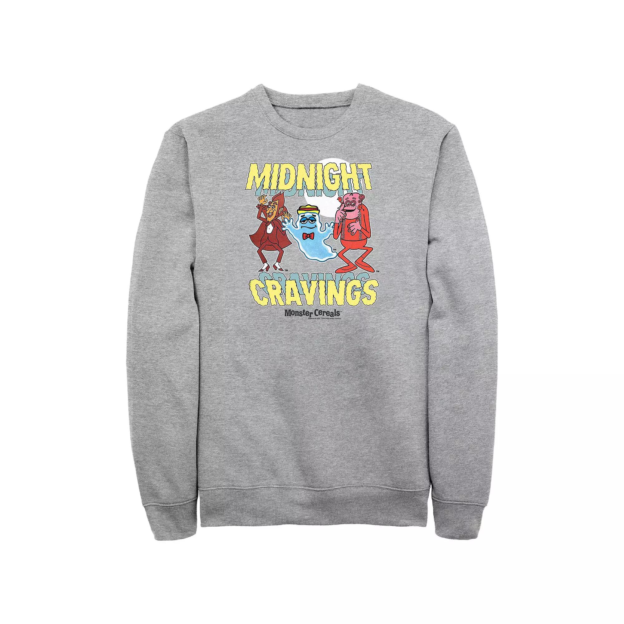 Men's Monster Cereals Midnight Cravings Graphic Fleece,  Product Image