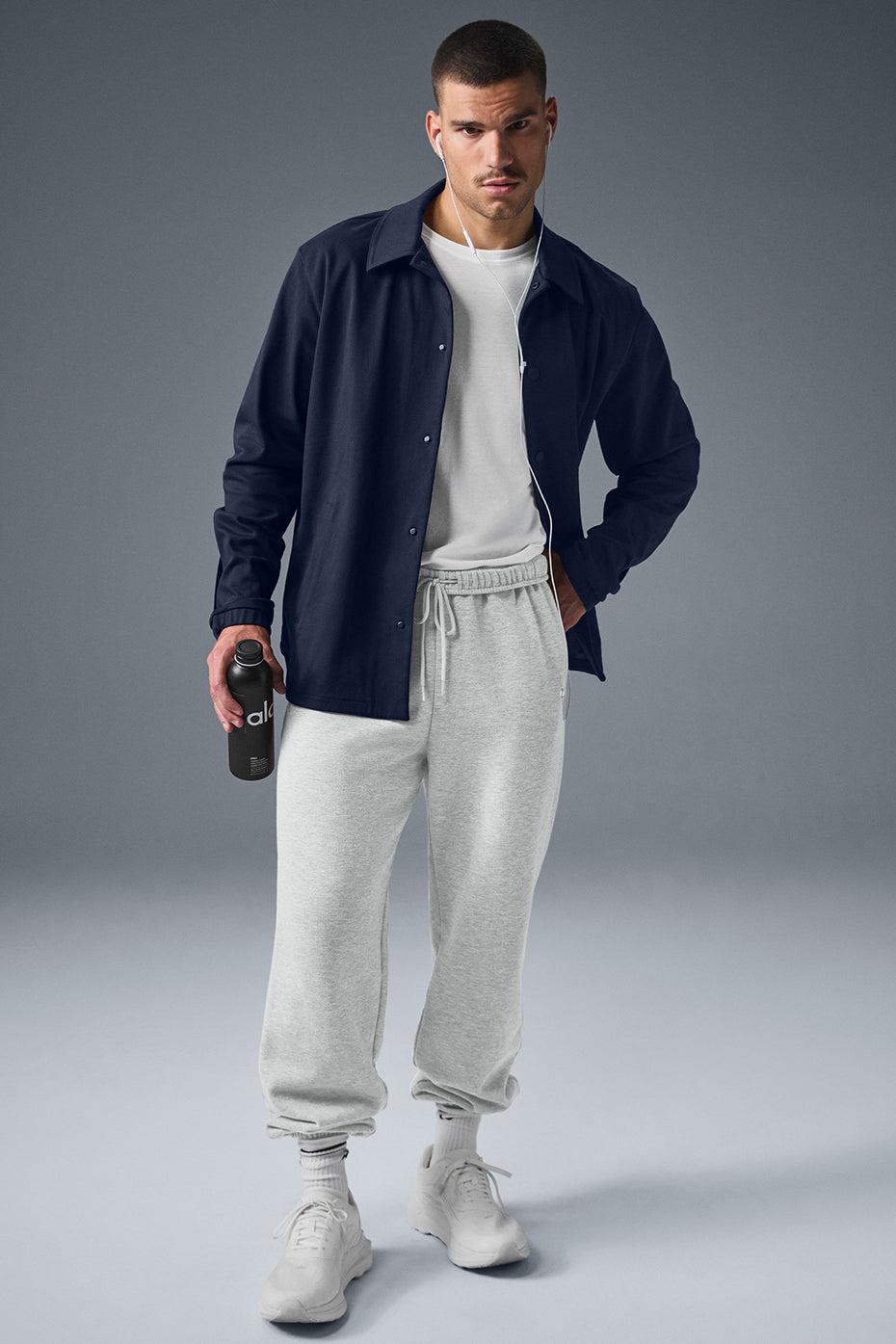 Edition Sueded Jacket - Navy Product Image