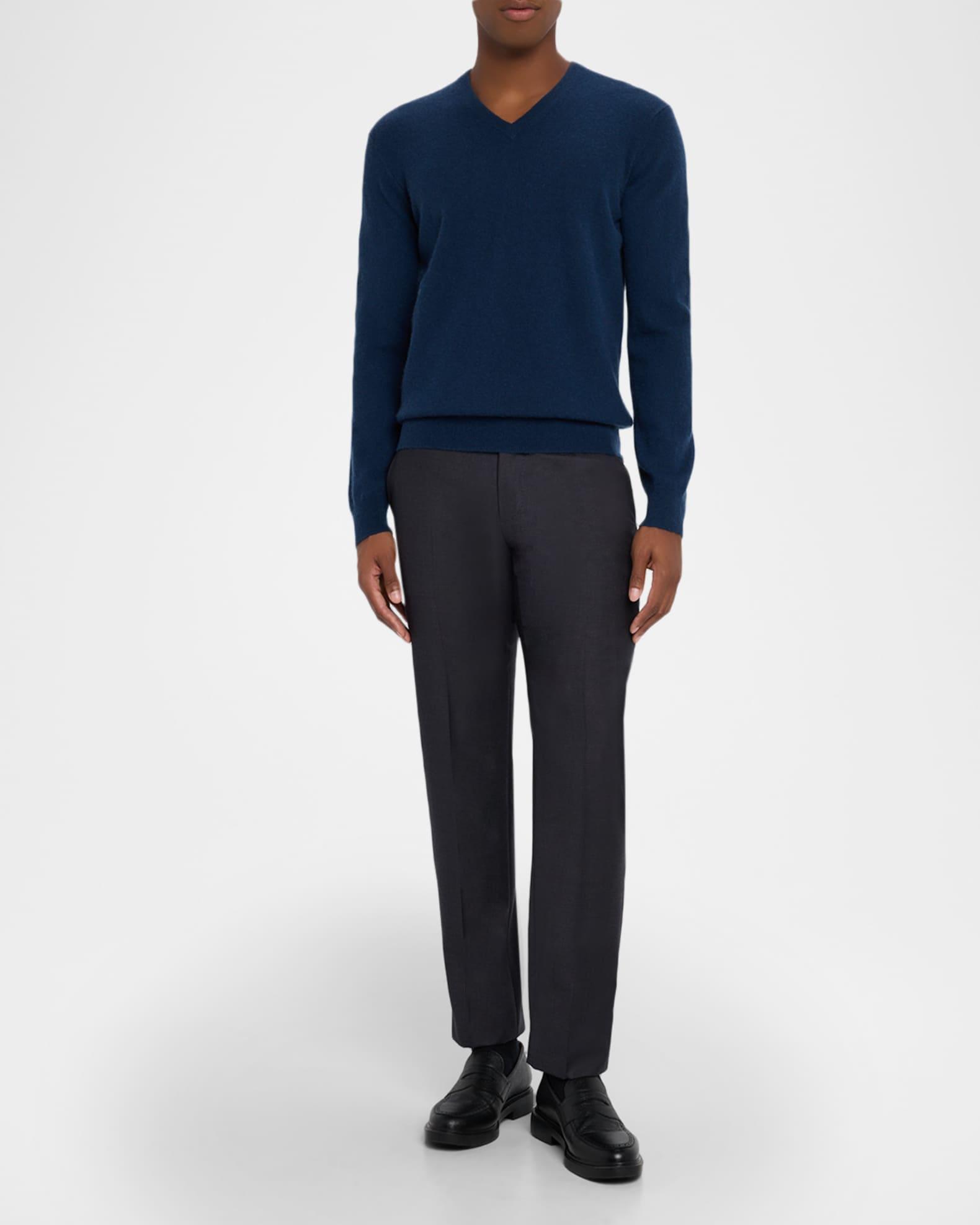 Men's Cashmere V-Neck Sweater Product Image