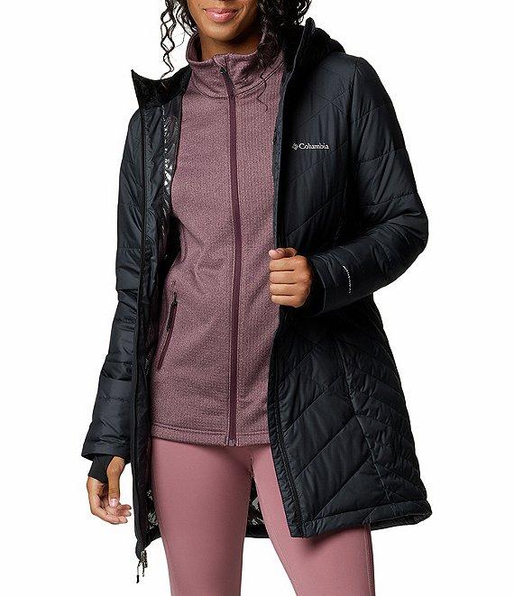 Columbia Heavenly Long Hooded Quilted Down Jacket Product Image