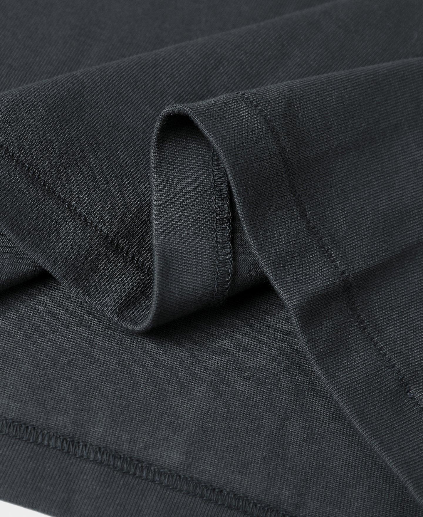 Loopwheel Tubular Athletic T-Shirt - Vintage Black Product Image